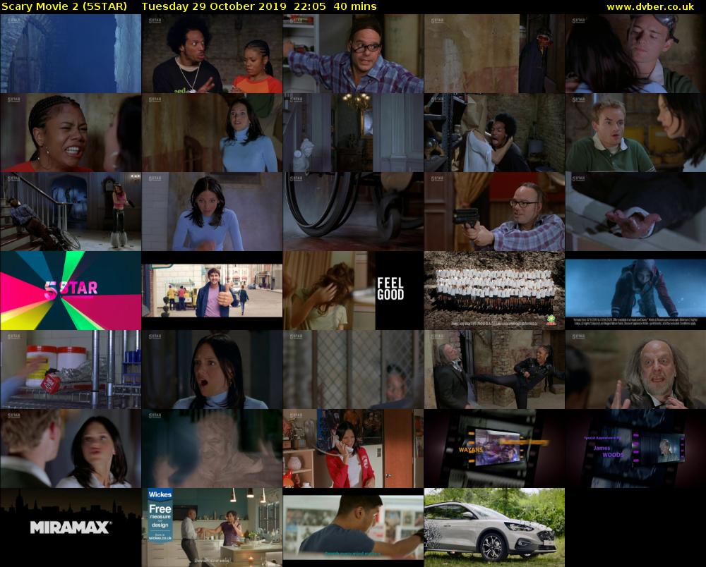 Scary Movie 2 (5STAR) Tuesday 29 October 2019 22:05 - 22:45