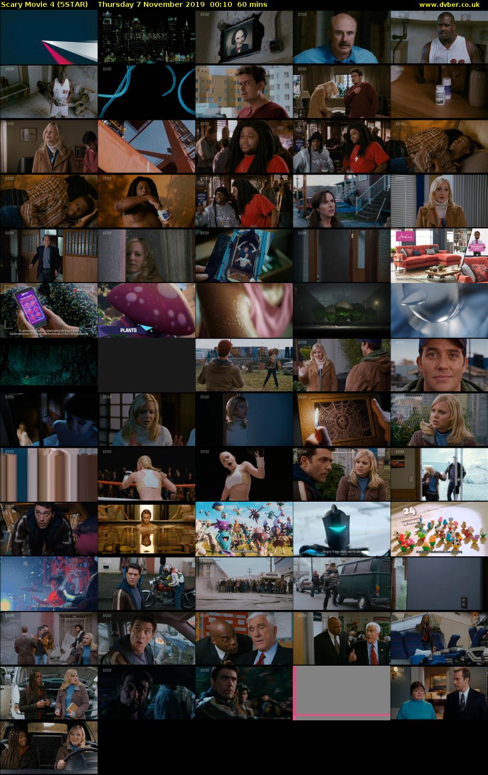 Scary Movie 4 (5STAR) Thursday 7 November 2019 00:10 - 01:10
