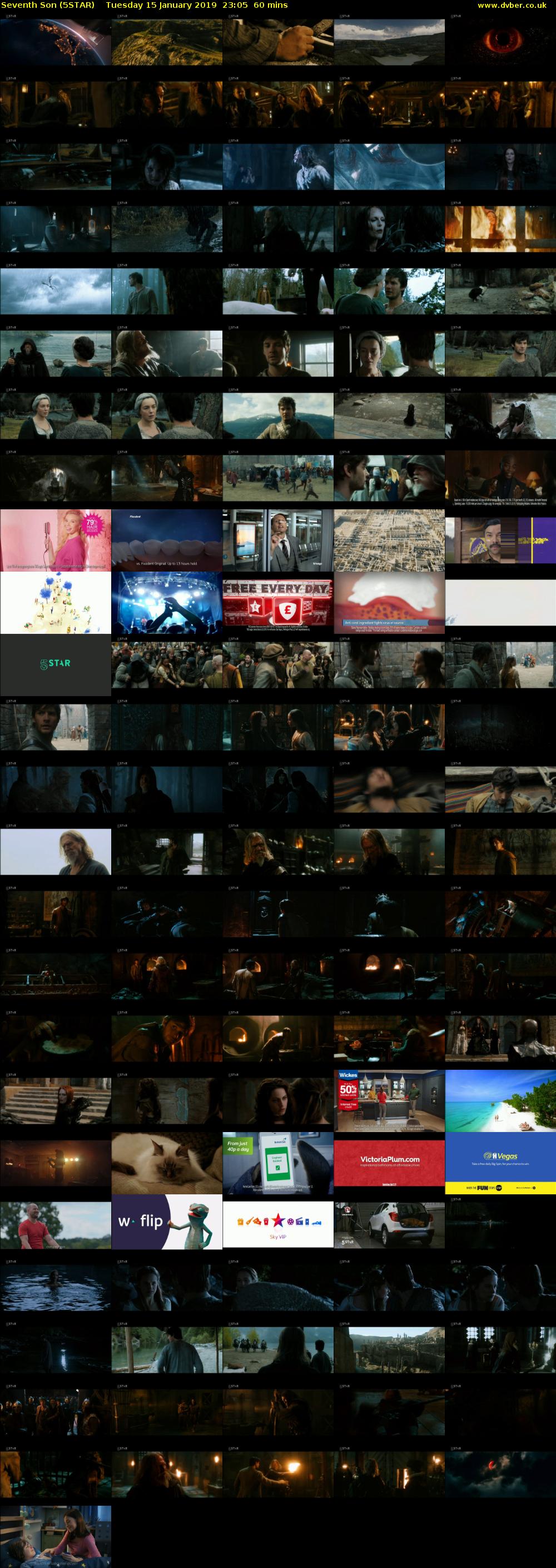 Seventh Son (5STAR) Tuesday 15 January 2019 23:05 - 00:05