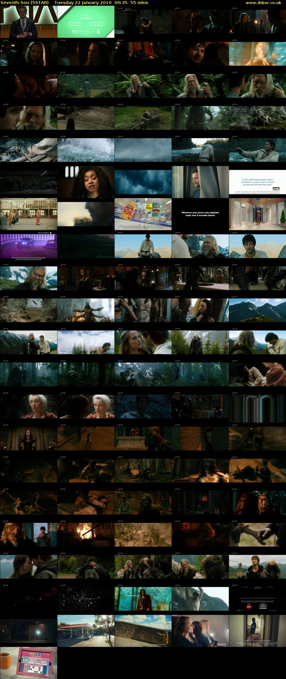 Seventh Son (5STAR) Tuesday 22 January 2019 00:35 - 01:30