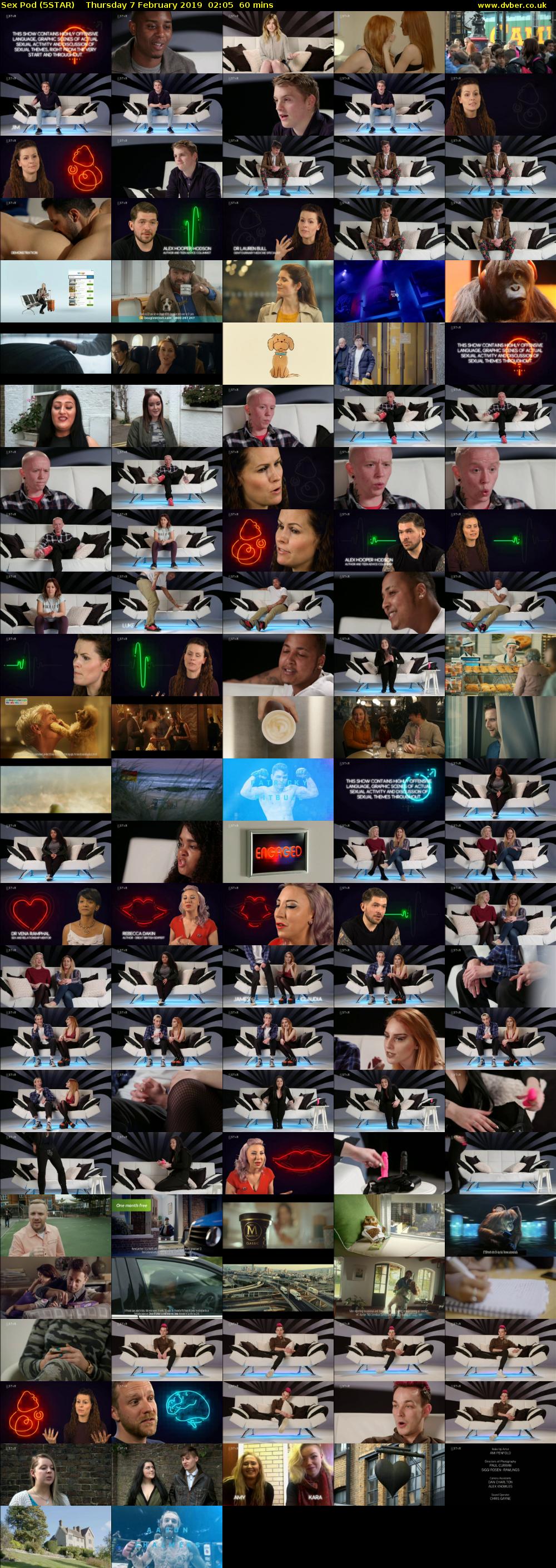 Sex Pod (5STAR) Thursday 7 February 2019 02:05 - 03:05