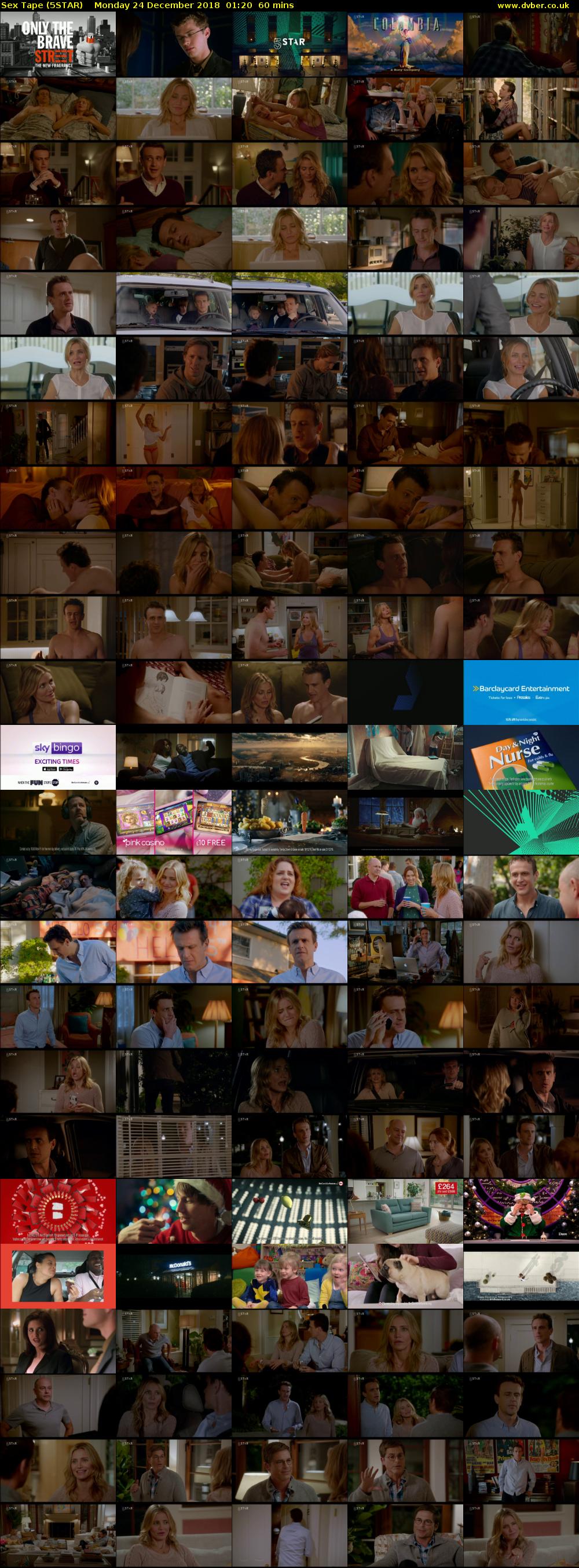 Sex Tape (5STAR) Monday 24 December 2018 01:20 - 02:20