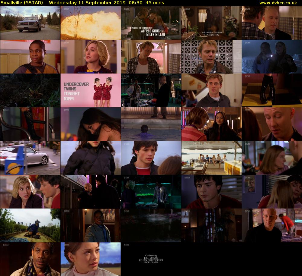 Smallville (5STAR) Wednesday 11 September 2019 08:30 - 09:15