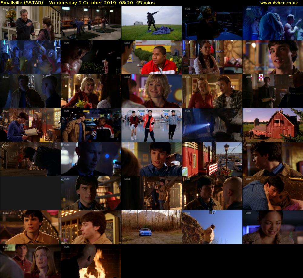 Smallville (5STAR) Wednesday 9 October 2019 08:20 - 09:05