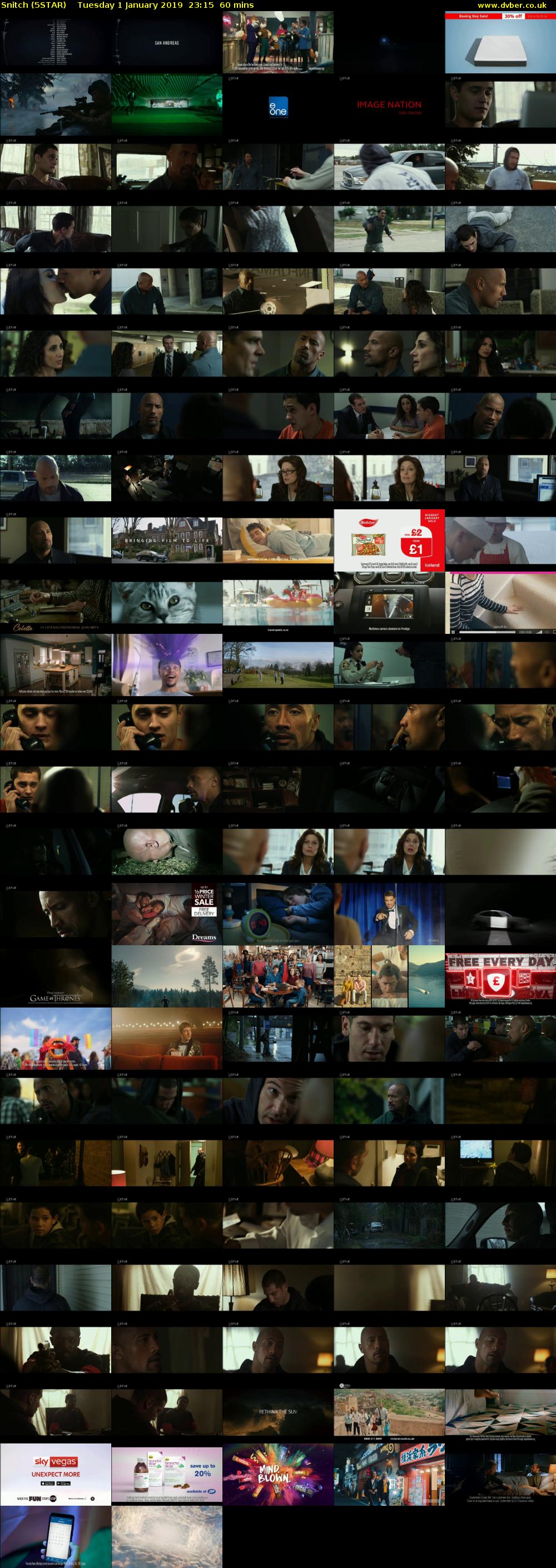 Snitch (5STAR) Tuesday 1 January 2019 23:15 - 00:15