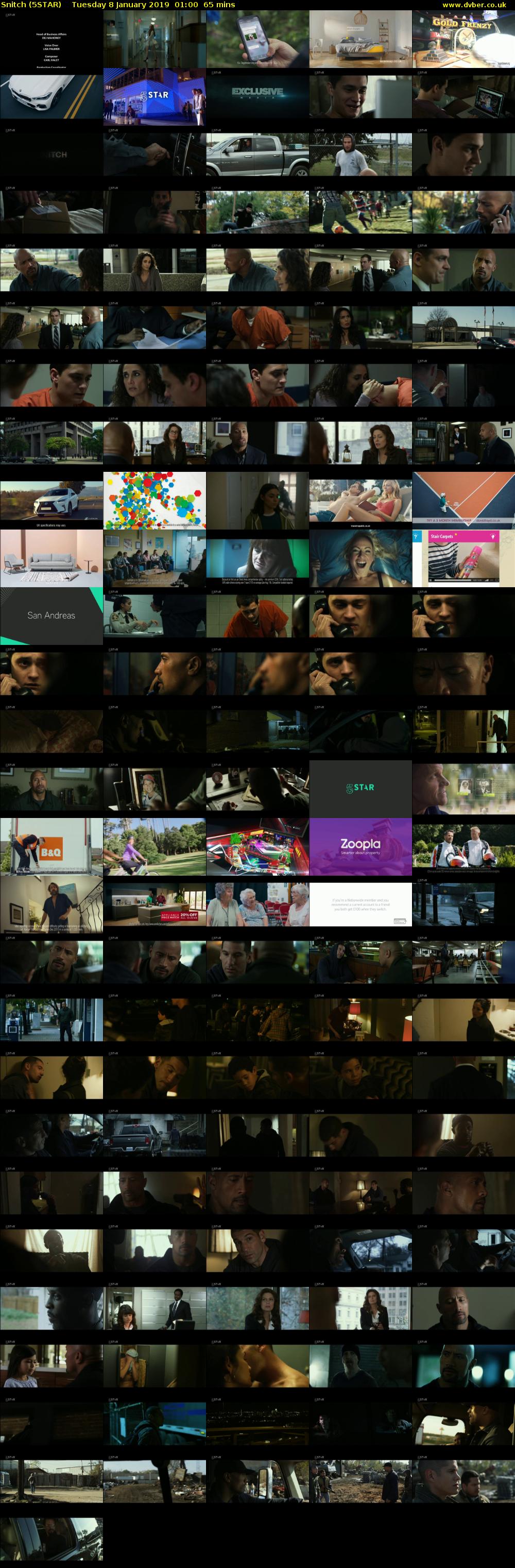 Snitch (5STAR) Tuesday 8 January 2019 01:00 - 02:05