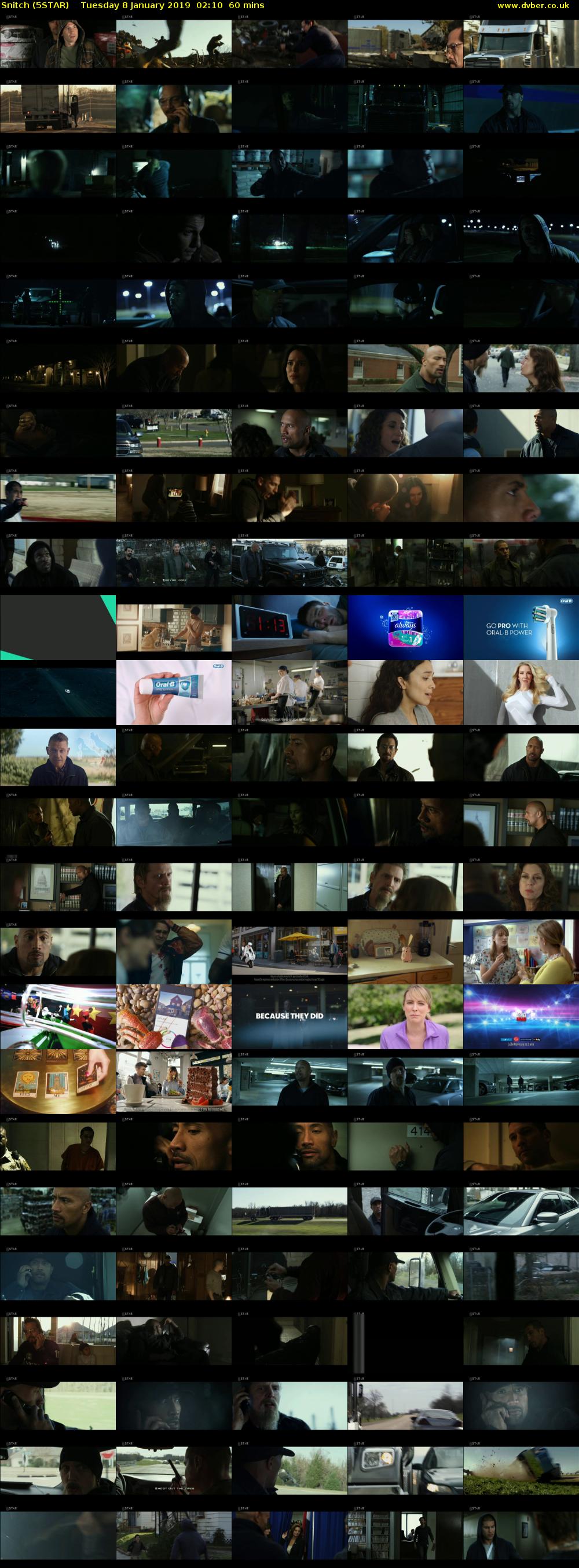 Snitch (5STAR) Tuesday 8 January 2019 02:10 - 03:10