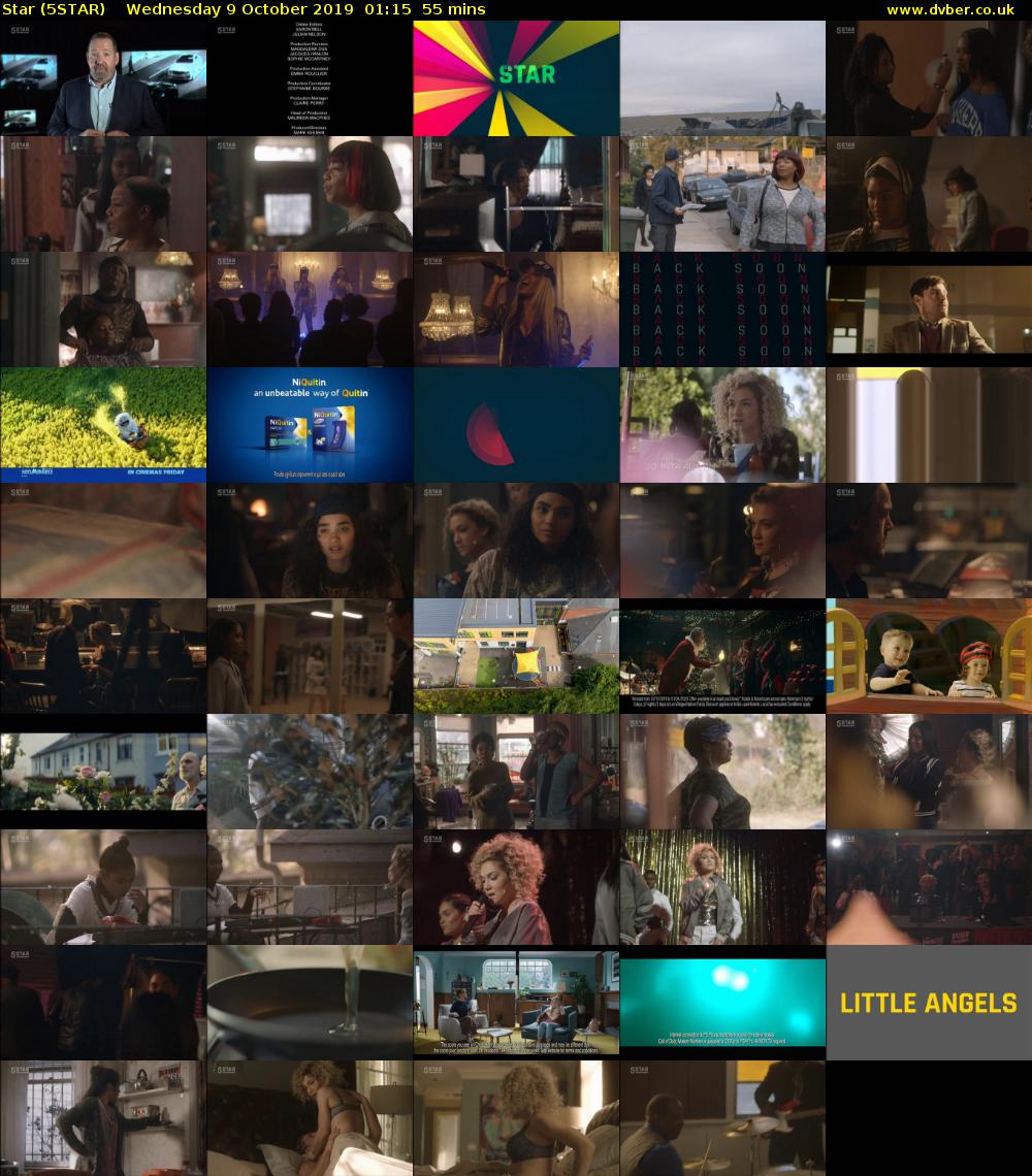 Star (5STAR) Wednesday 9 October 2019 01:15 - 02:10