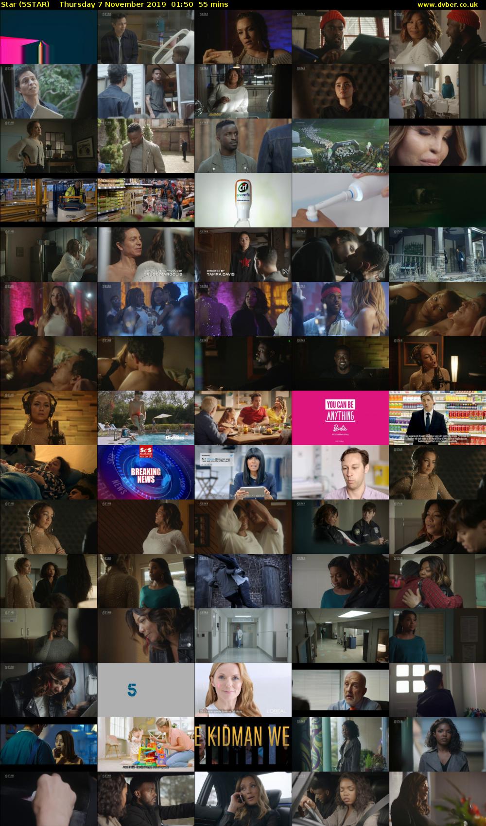 Star (5STAR) Thursday 7 November 2019 01:50 - 02:45