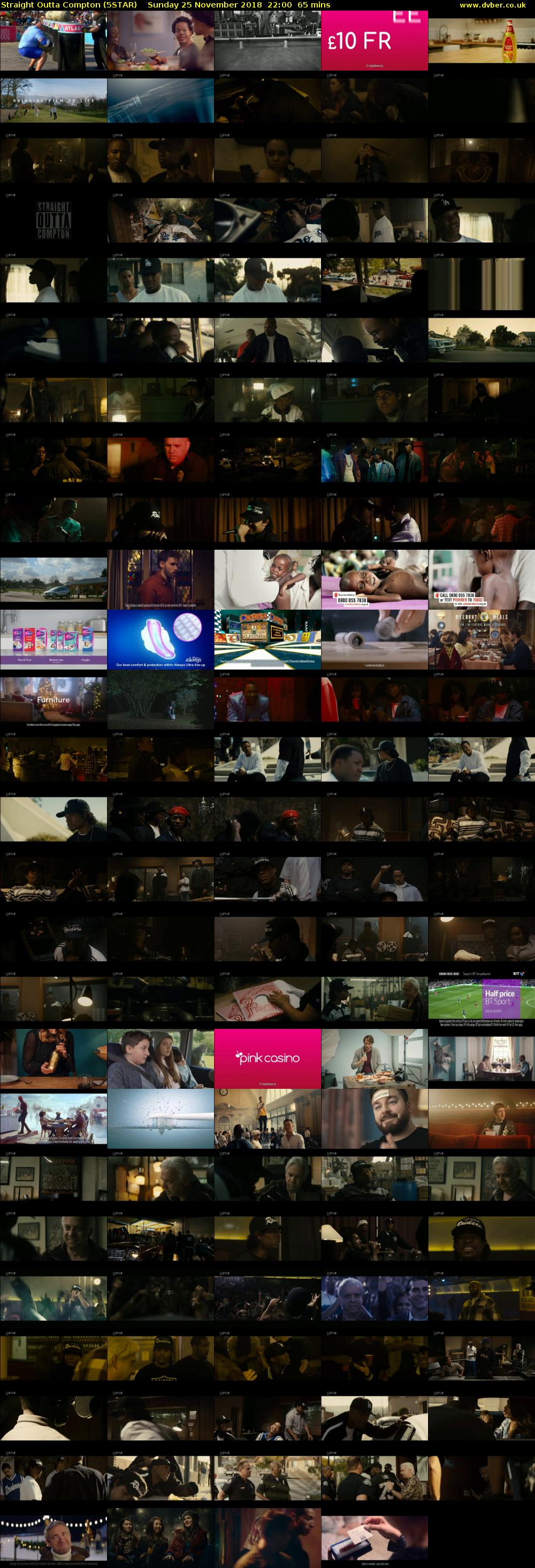 Straight Outta Compton (5STAR) Sunday 25 November 2018 22:00 - 23:05