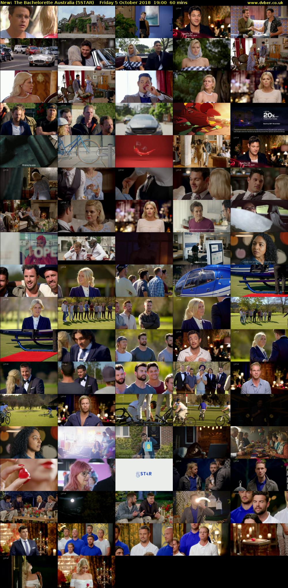 The Bachelorette Australia (5STAR) Friday 5 October 2018 19:00 - 20:00