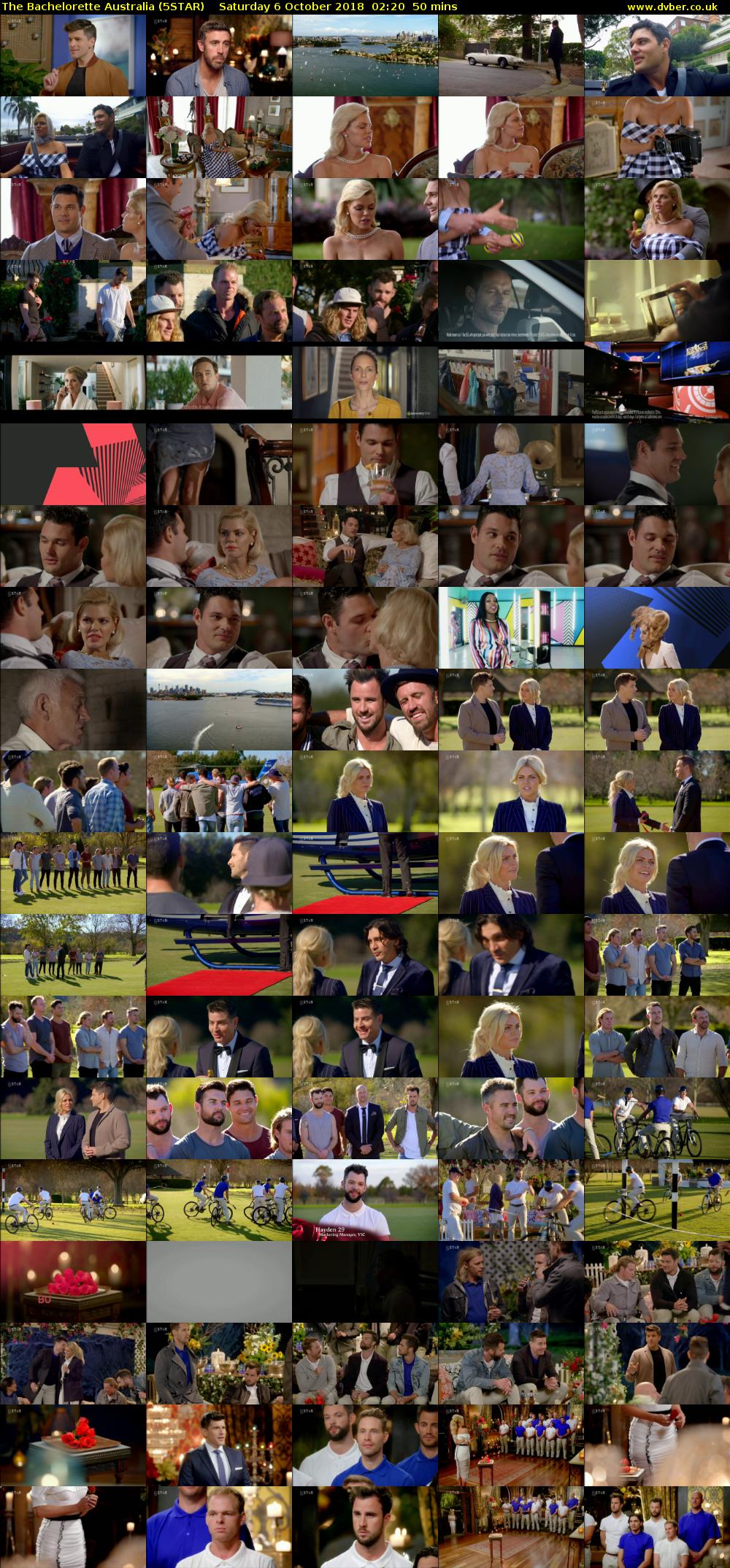 The Bachelorette Australia (5STAR) Saturday 6 October 2018 02:20 - 03:10