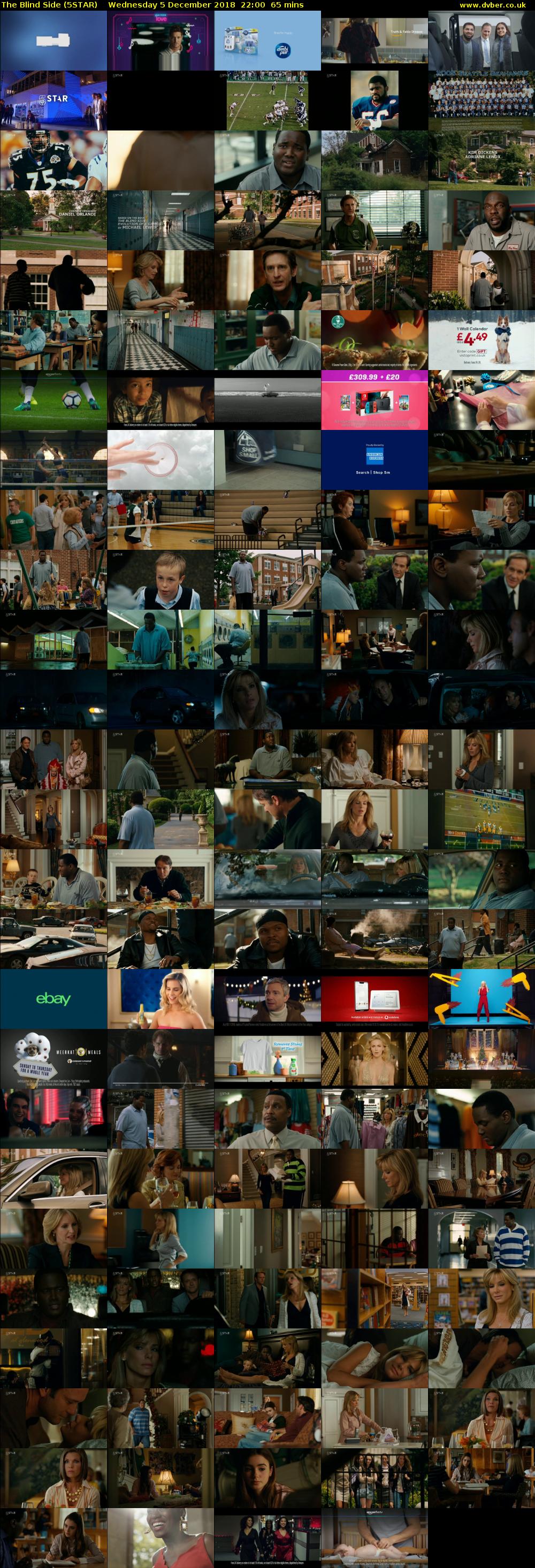 The Blind Side (5STAR) Wednesday 5 December 2018 22:00 - 23:05