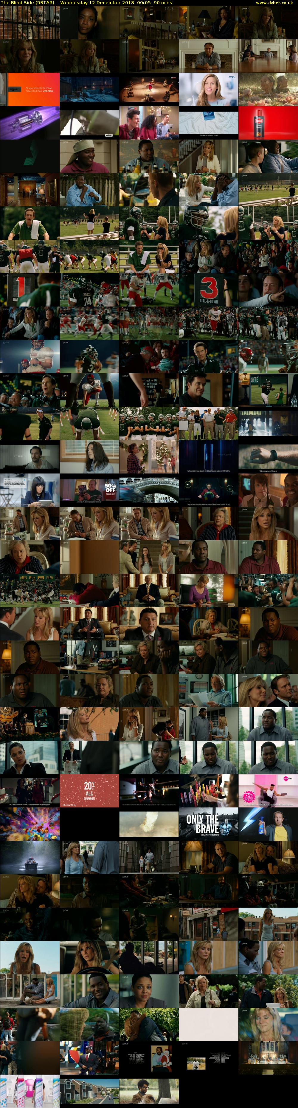 The Blind Side (5STAR) Wednesday 12 December 2018 00:05 - 01:35