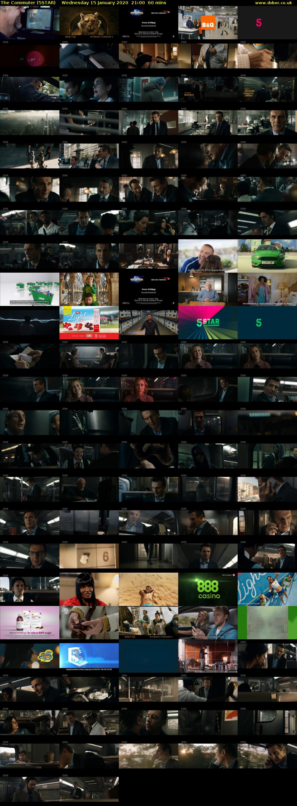 The Commuter (5STAR) Wednesday 15 January 2020 21:00 - 22:00