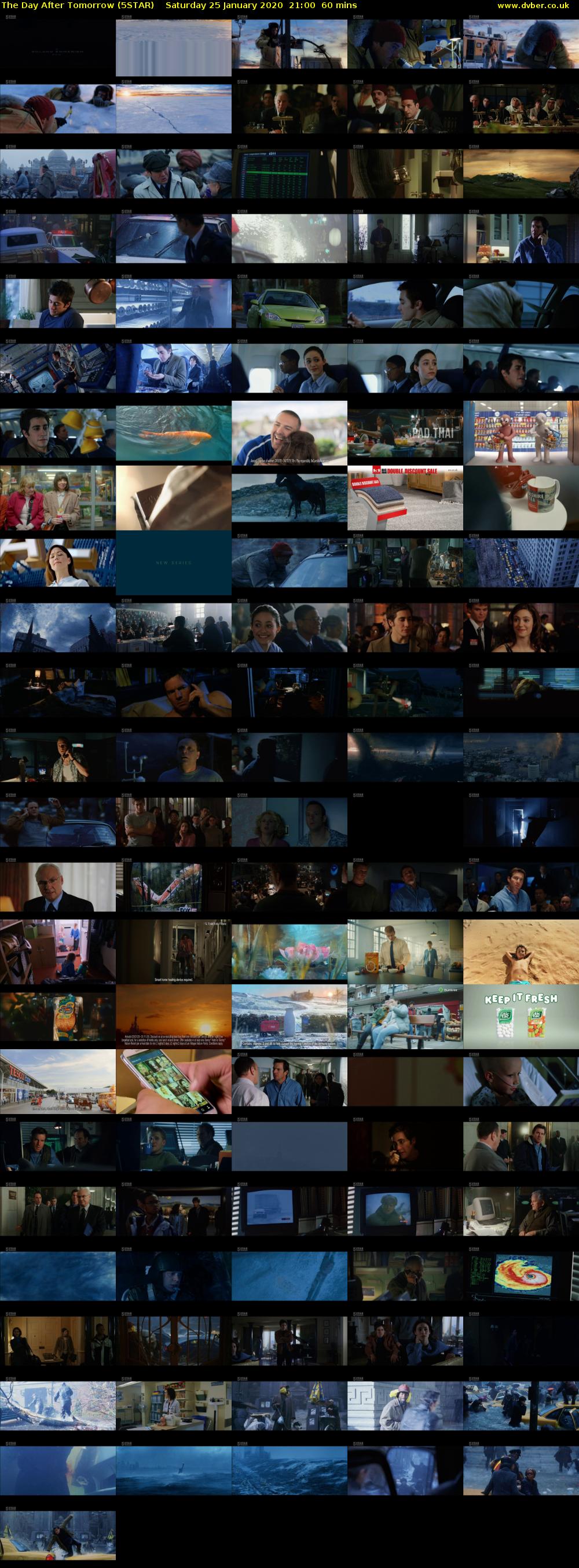 The Day After Tomorrow (5STAR) Saturday 25 January 2020 21:00 - 22:00