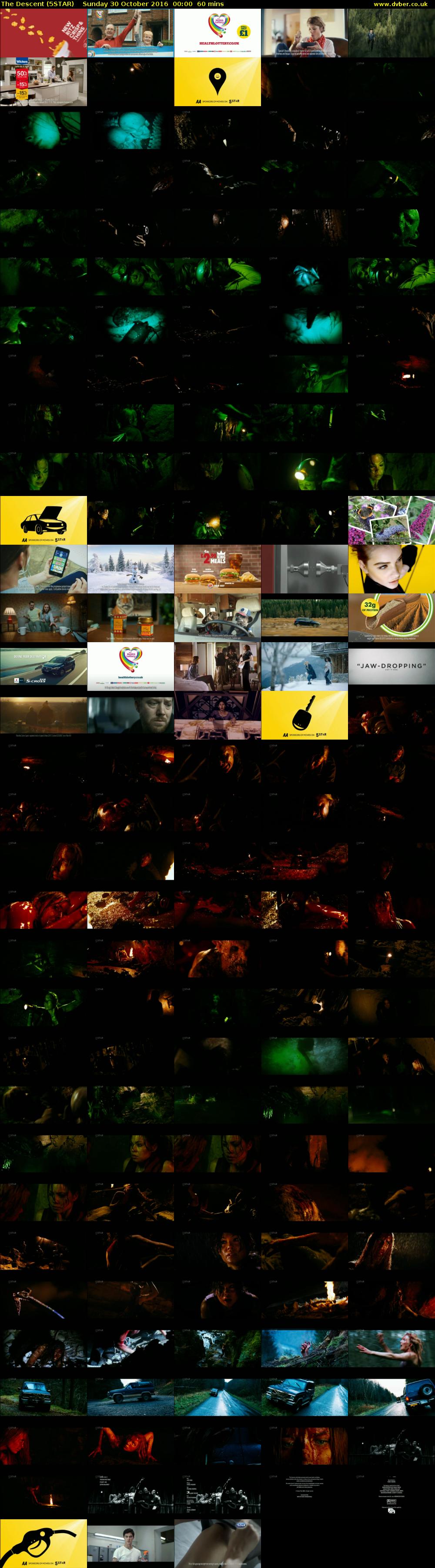 The Descent (5STAR) Sunday 30 October 2016 00:00 - 01:00