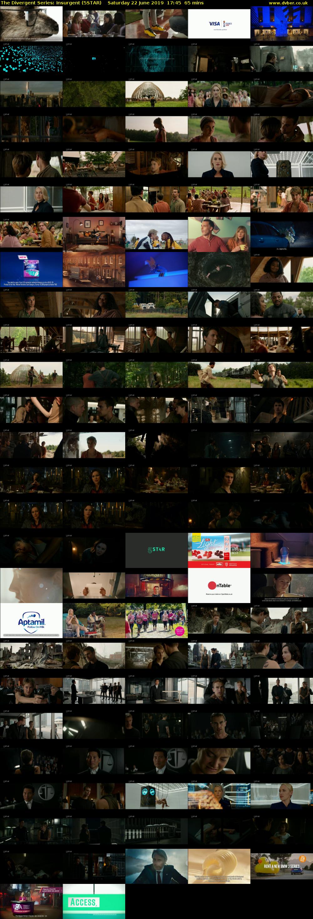 The Divergent Series: Insurgent (5STAR) Saturday 22 June 2019 17:45 - 18:50