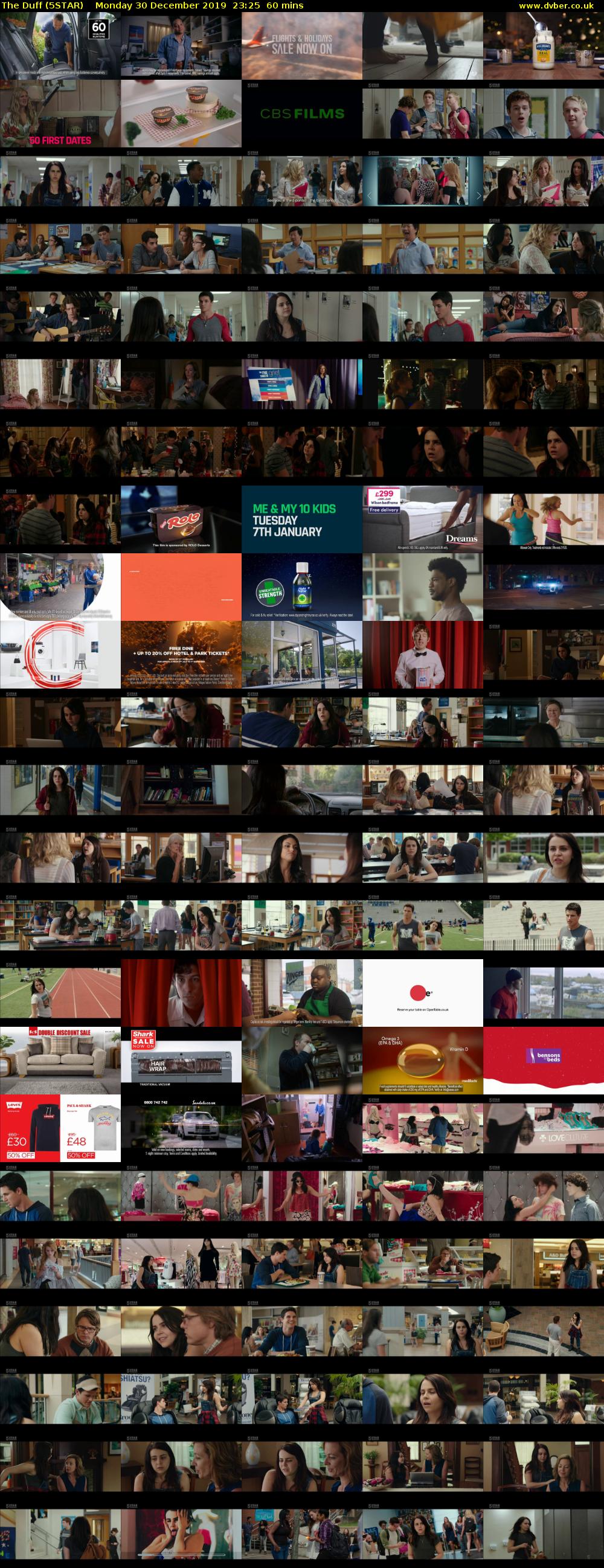 The Duff (5STAR) Monday 30 December 2019 23:25 - 00:25