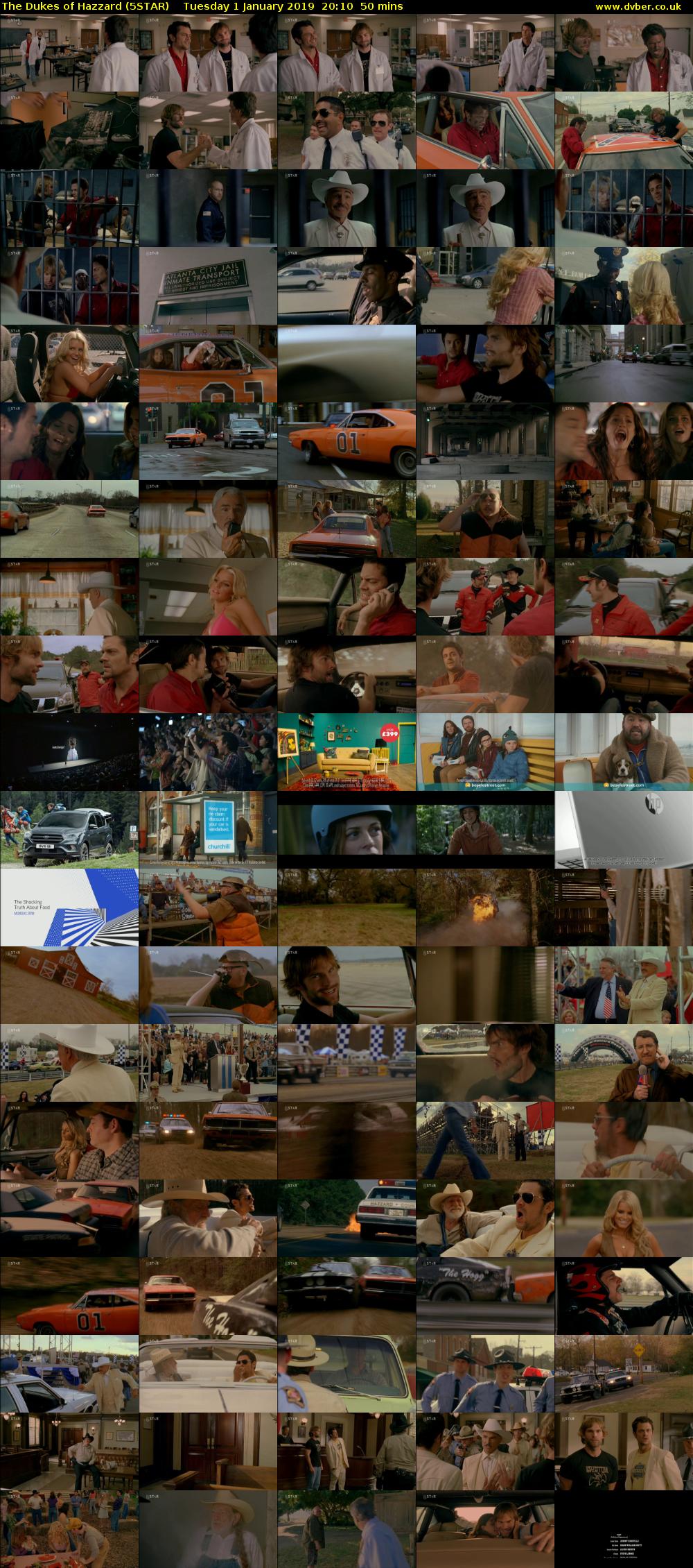 The Dukes of Hazzard (5STAR) Tuesday 1 January 2019 20:10 - 21:00