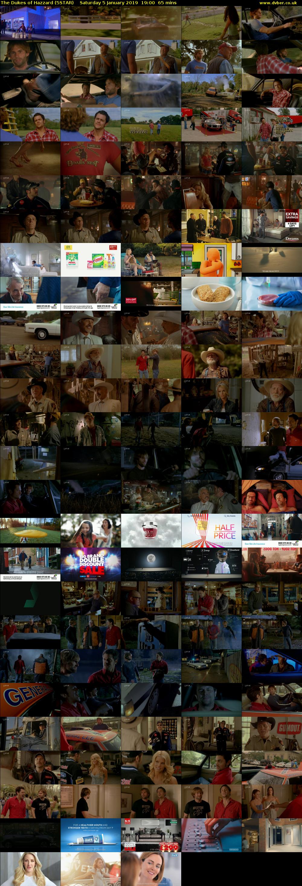 The Dukes of Hazzard (5STAR) Saturday 5 January 2019 19:00 - 20:05