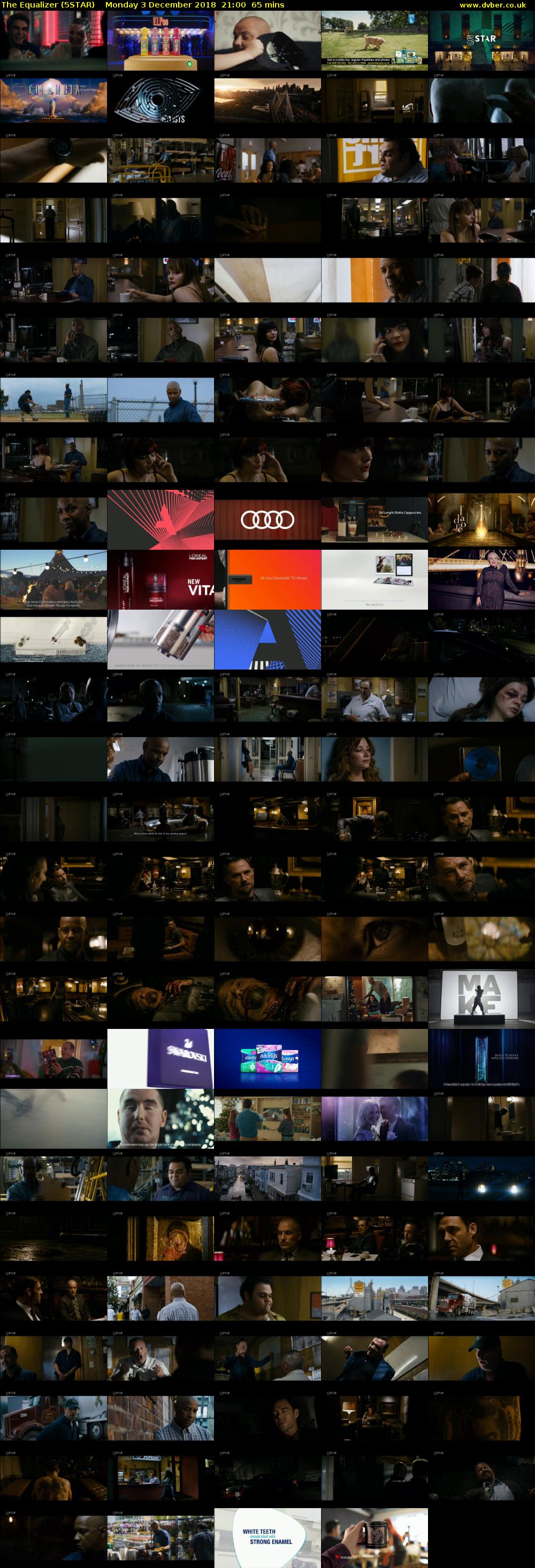 The Equalizer (5STAR) Monday 3 December 2018 21:00 - 22:05