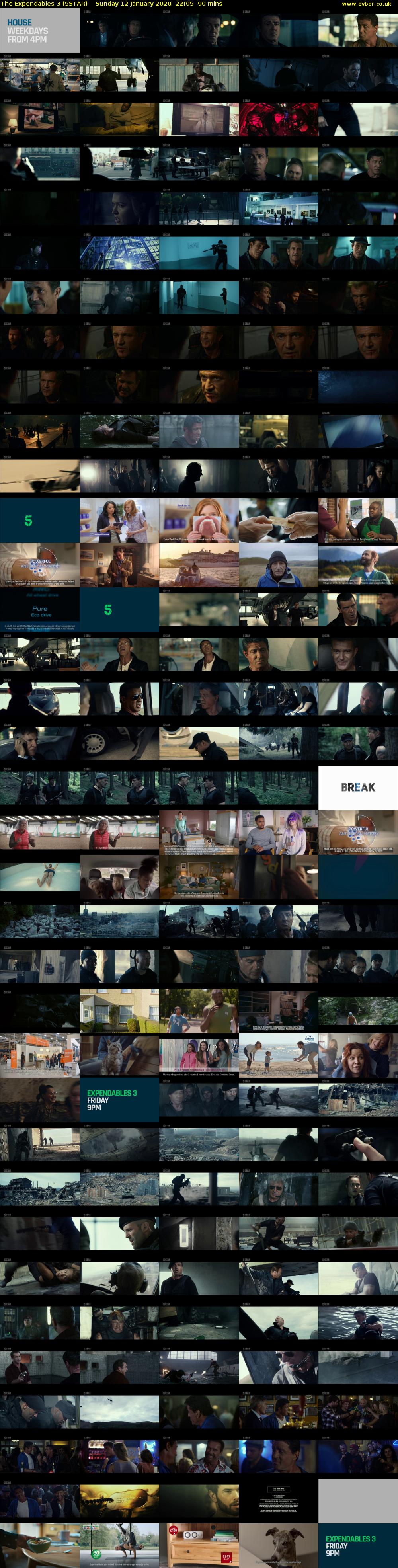The Expendables 3 (5STAR) Sunday 12 January 2020 22:05 - 23:35