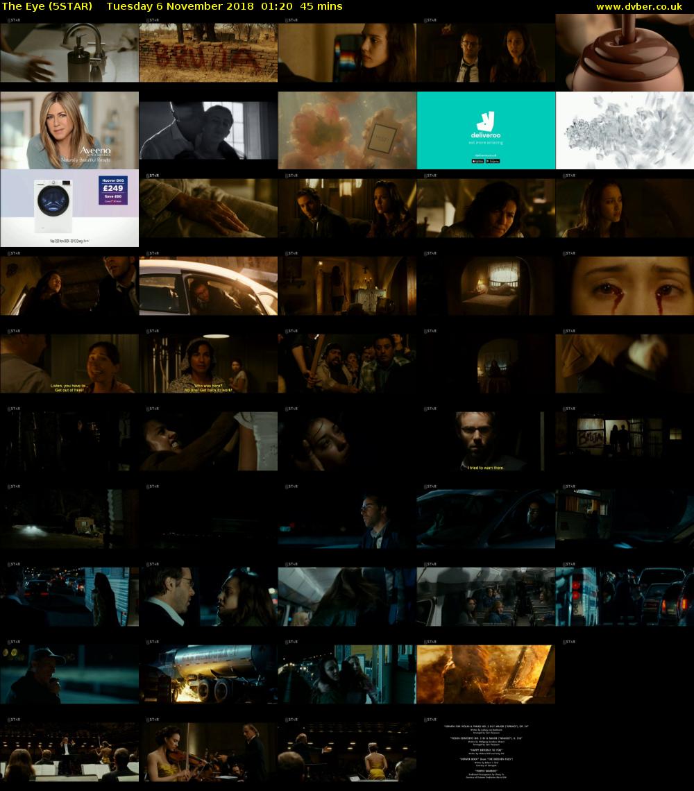 The Eye (5STAR) Tuesday 6 November 2018 01:20 - 02:05