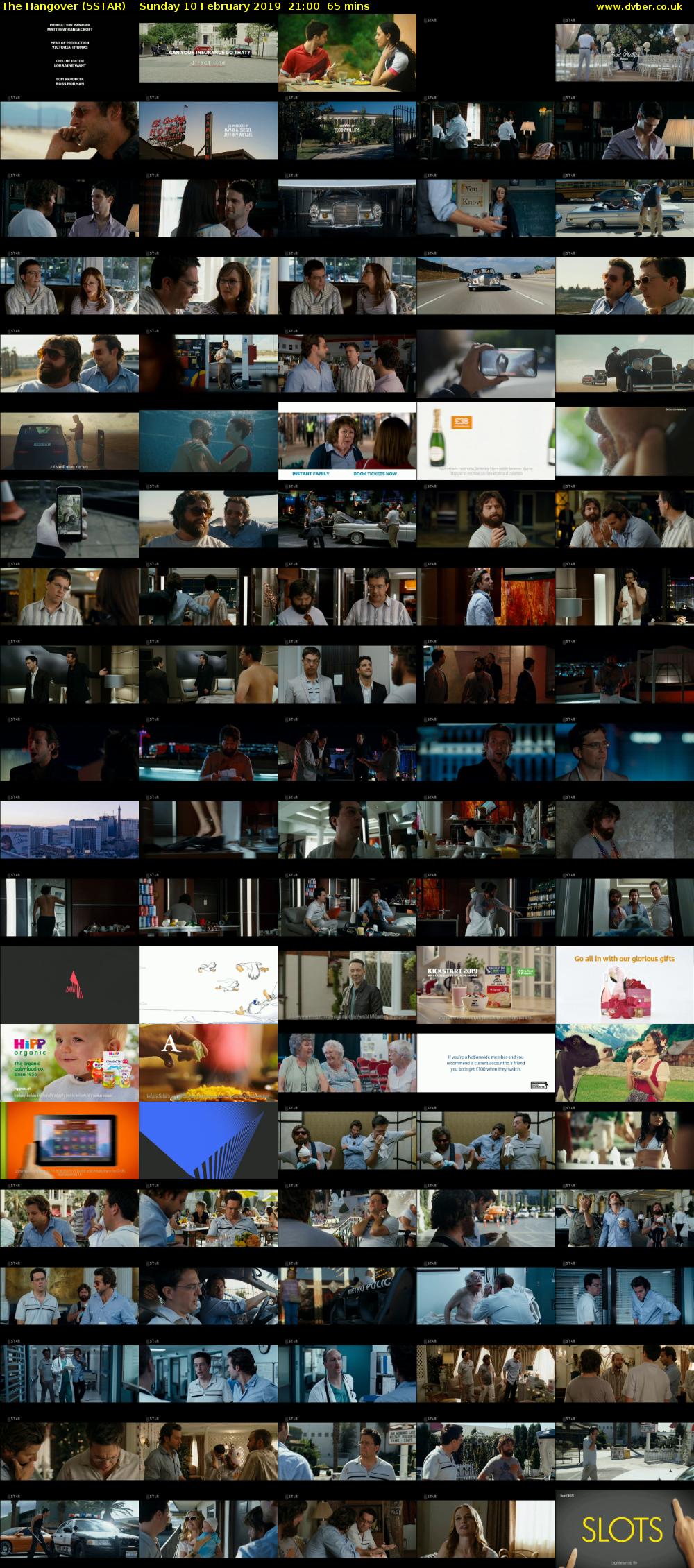 The Hangover (5STAR) Sunday 10 February 2019 21:00 - 22:05