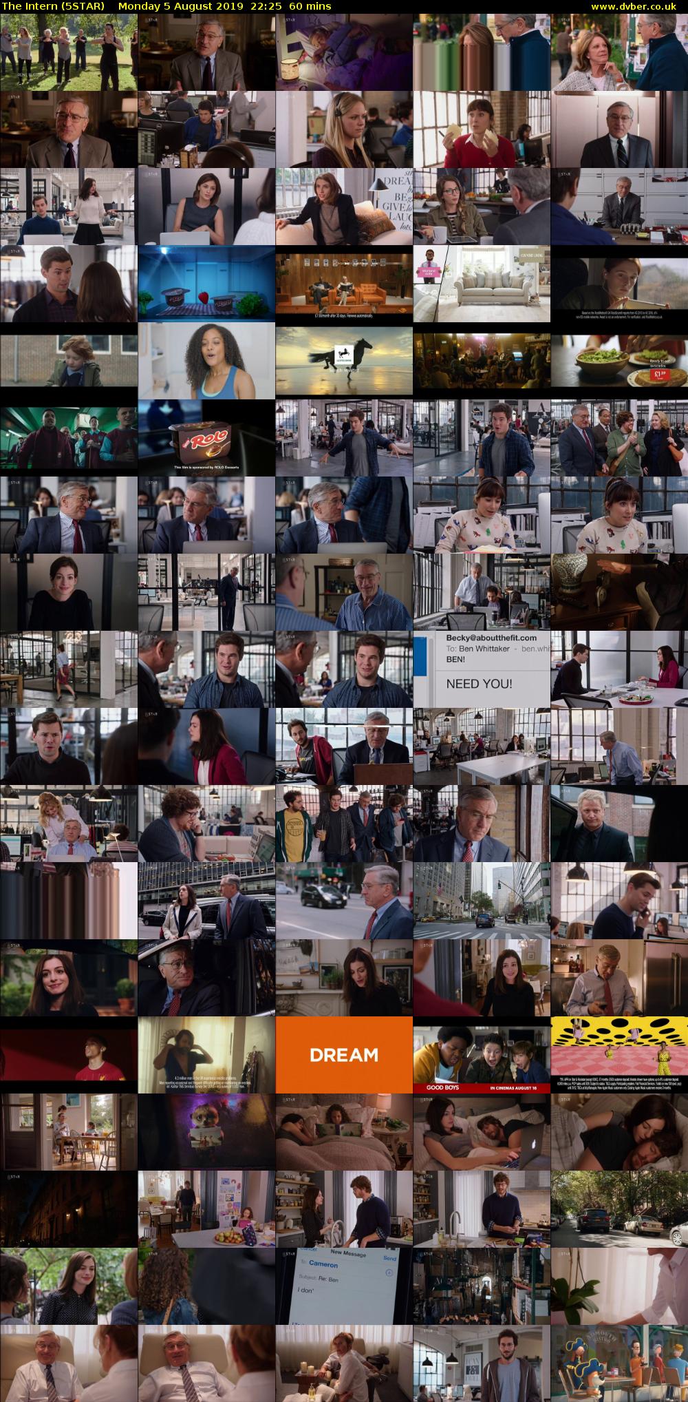The Intern (5STAR) Monday 5 August 2019 22:25 - 23:25