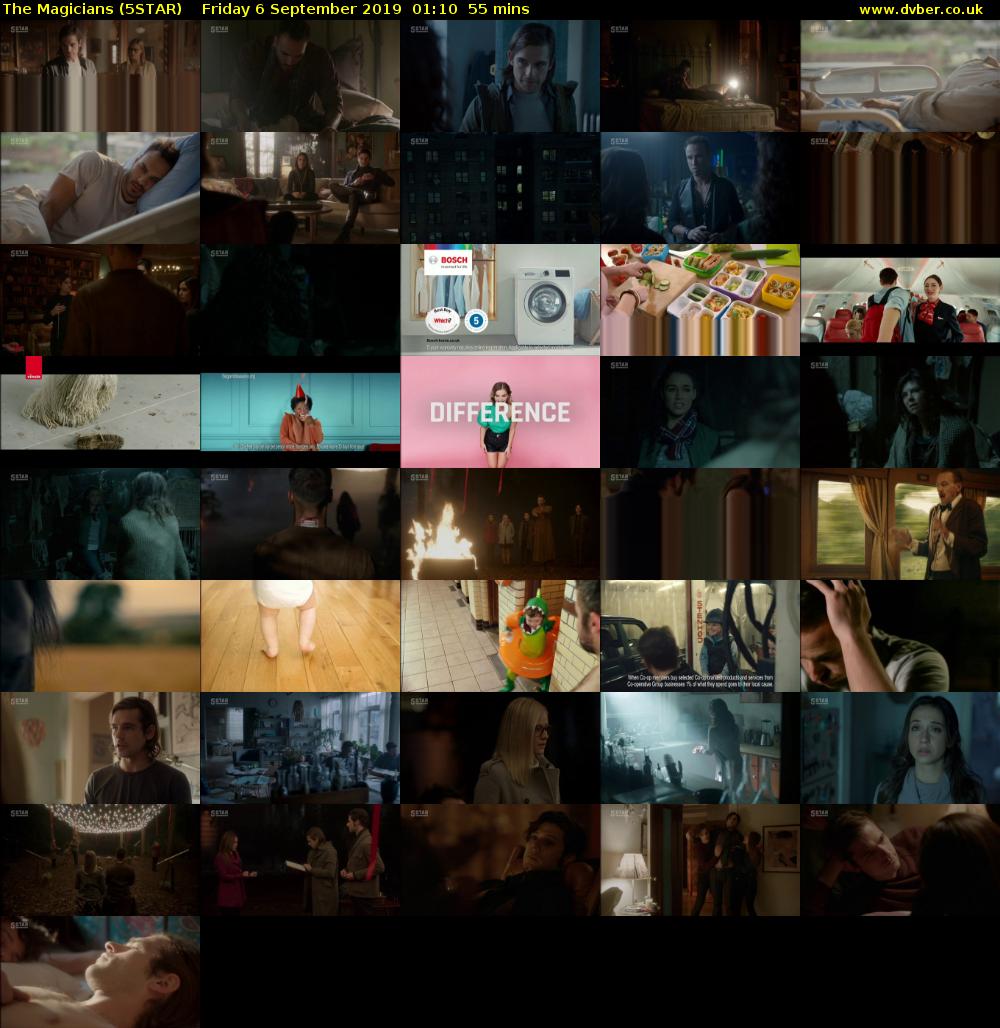 The Magicians (5STAR) Friday 6 September 2019 01:10 - 02:05