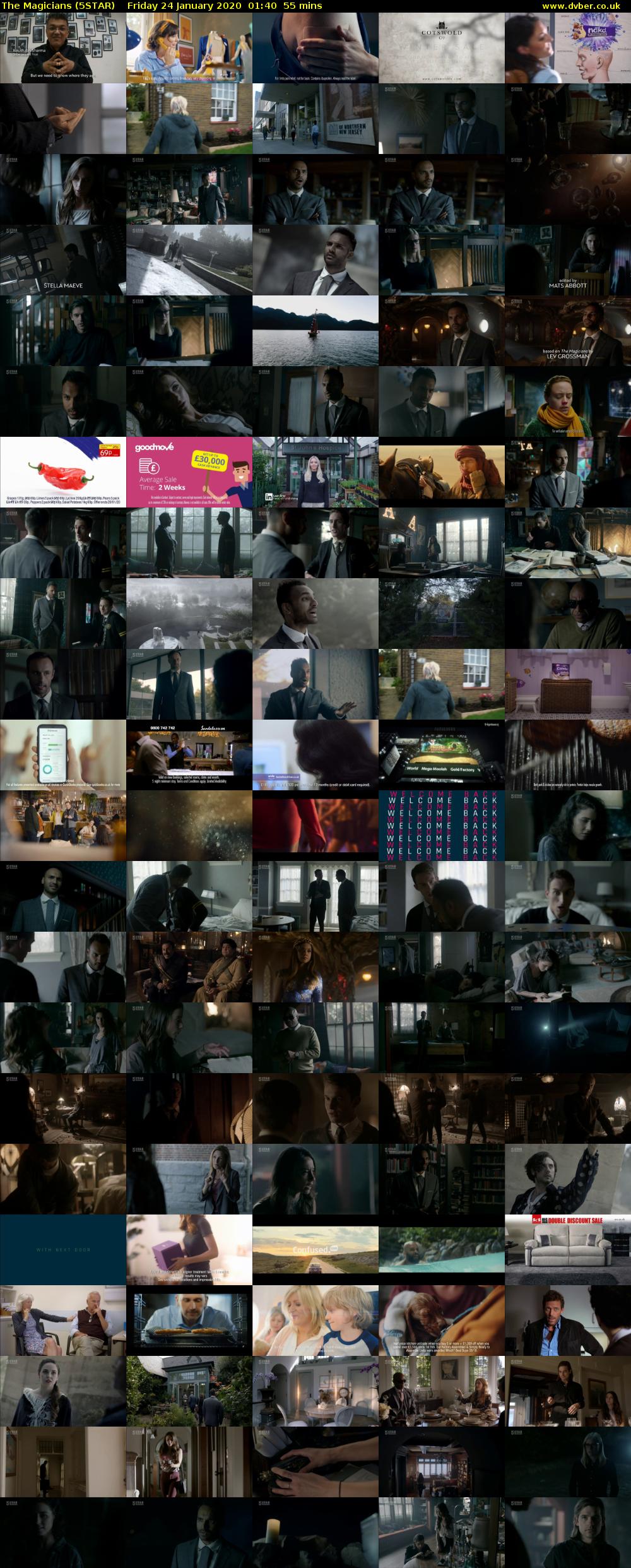 The Magicians (5STAR) Friday 24 January 2020 01:40 - 02:35
