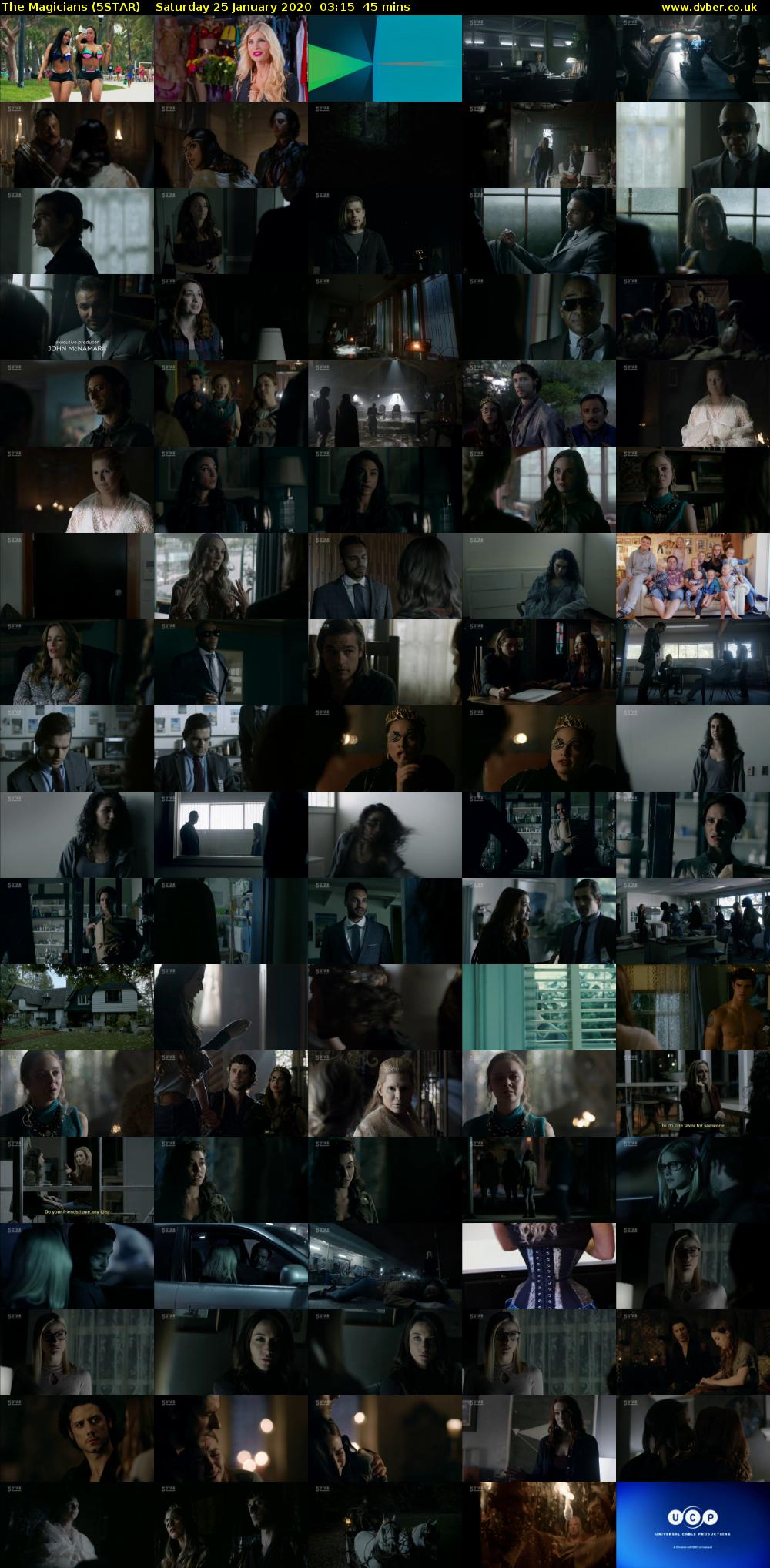 The Magicians (5STAR) Saturday 25 January 2020 03:15 - 04:00