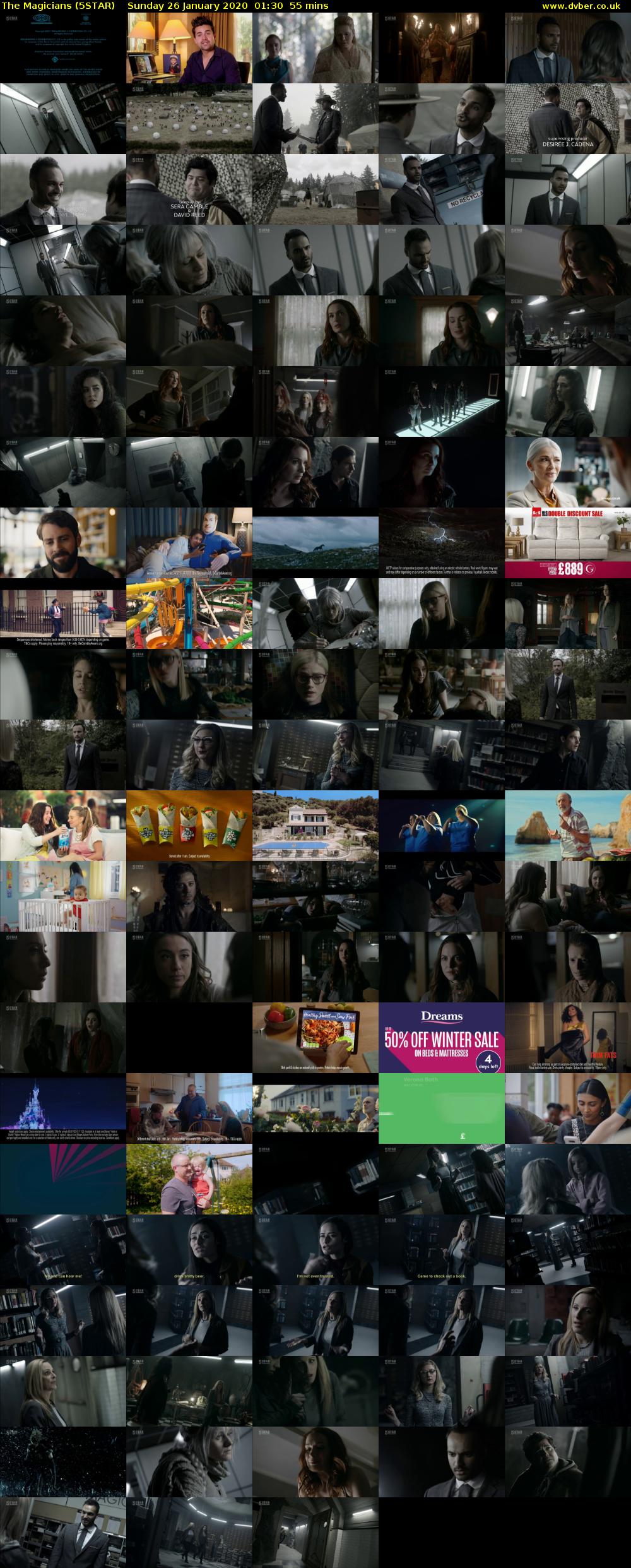 The Magicians (5STAR) Sunday 26 January 2020 01:30 - 02:25