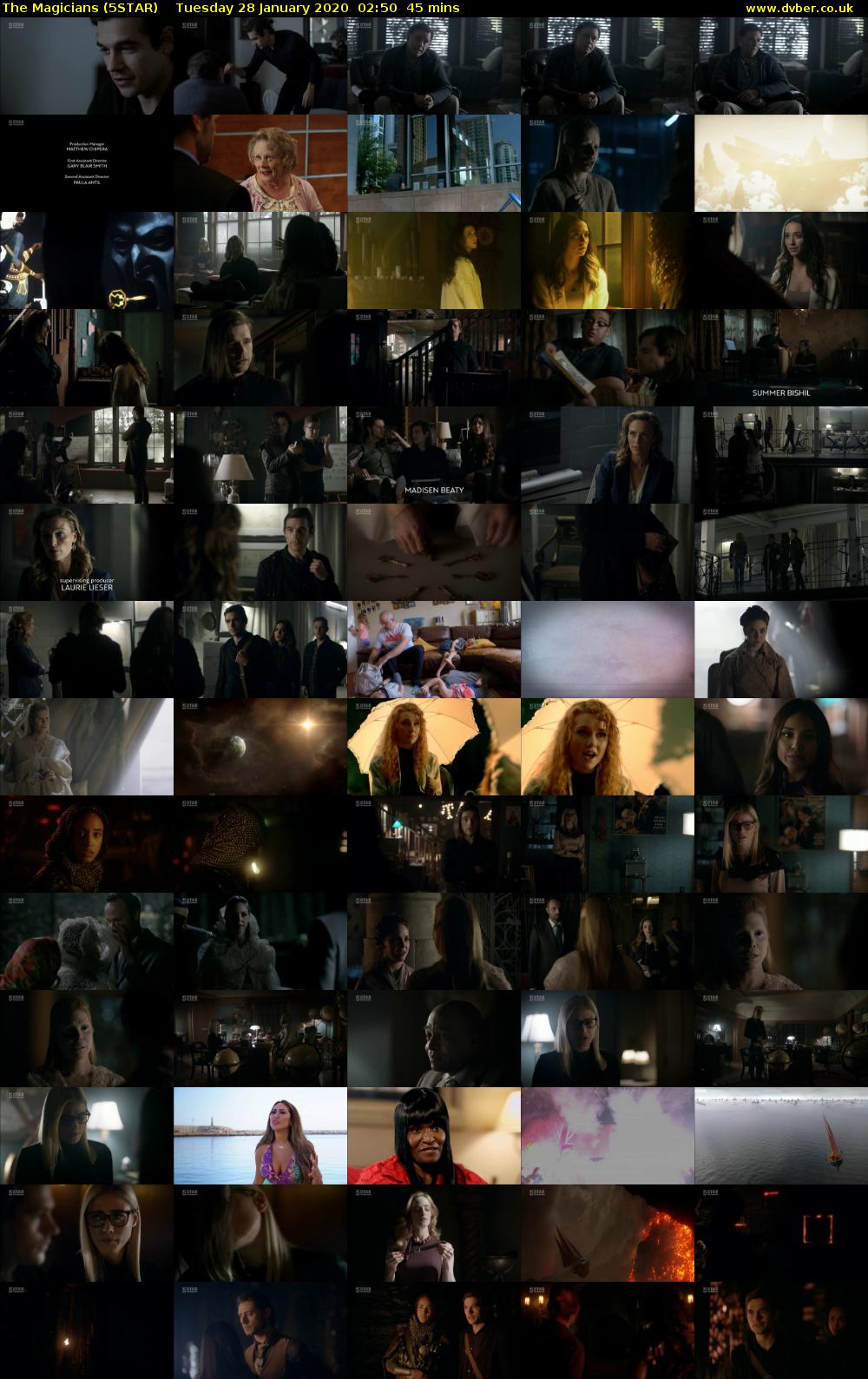 The Magicians (5STAR) Tuesday 28 January 2020 02:50 - 03:35