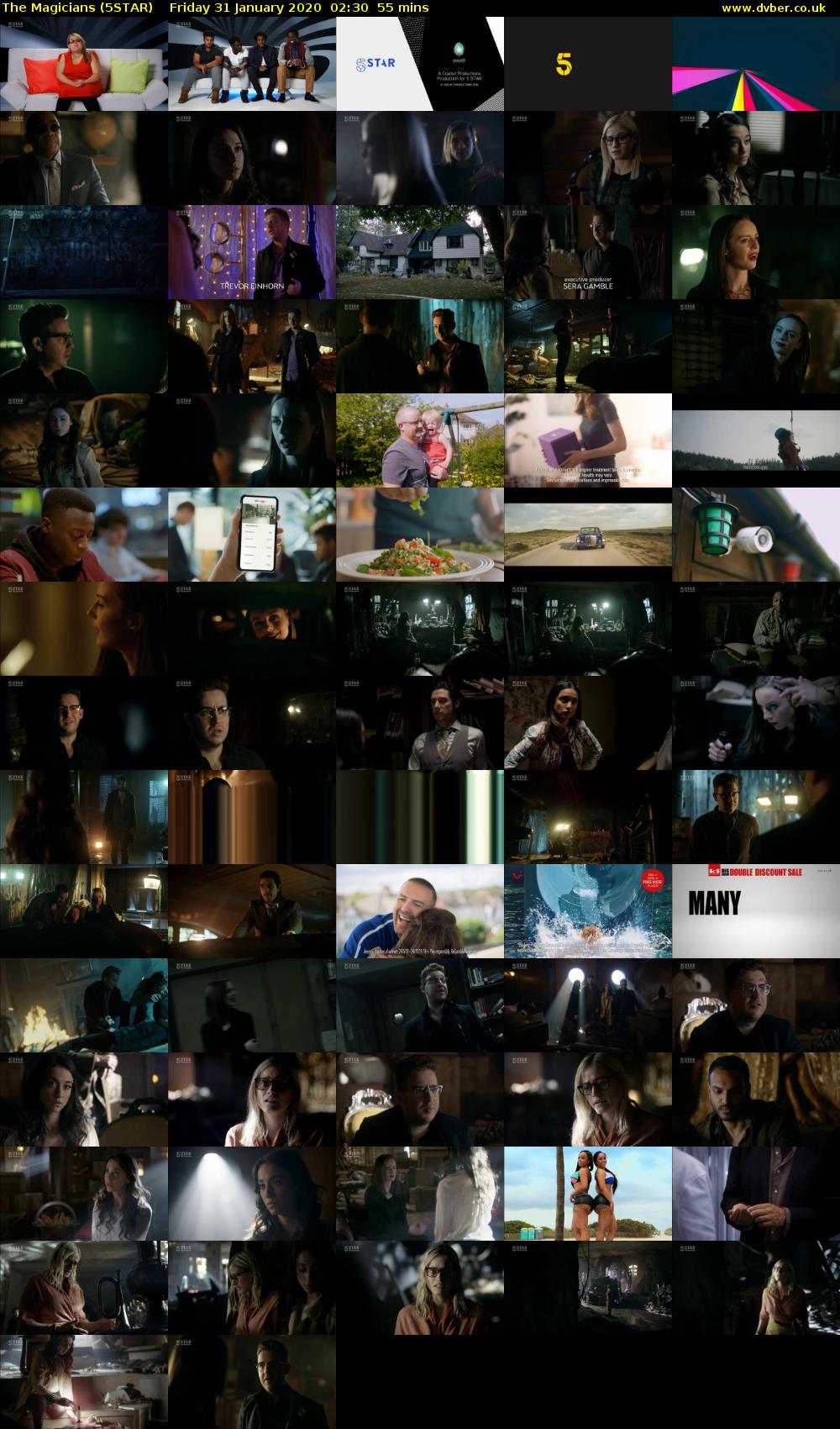 The Magicians (5STAR) Friday 31 January 2020 02:30 - 03:25