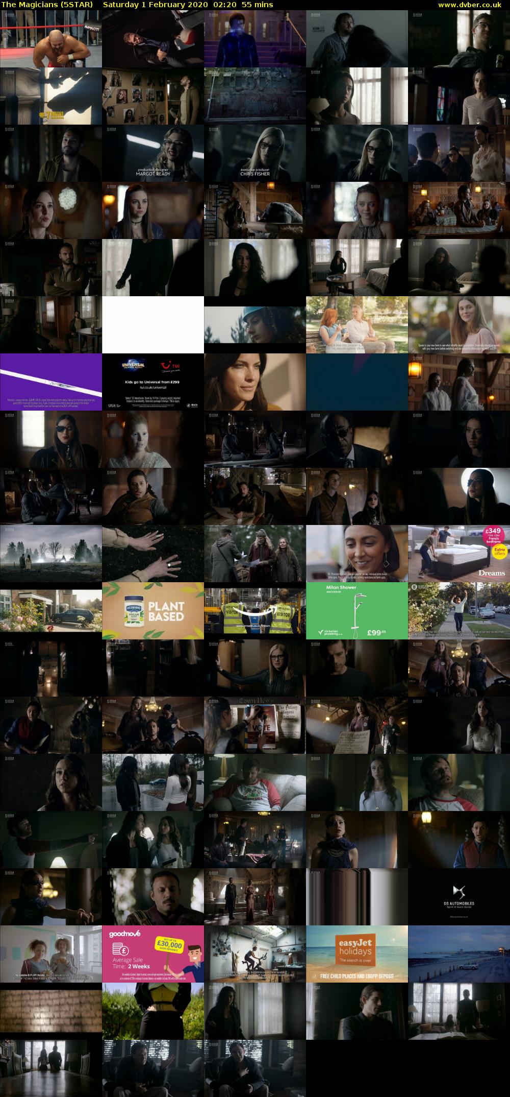 The Magicians (5STAR) Saturday 1 February 2020 02:20 - 03:15
