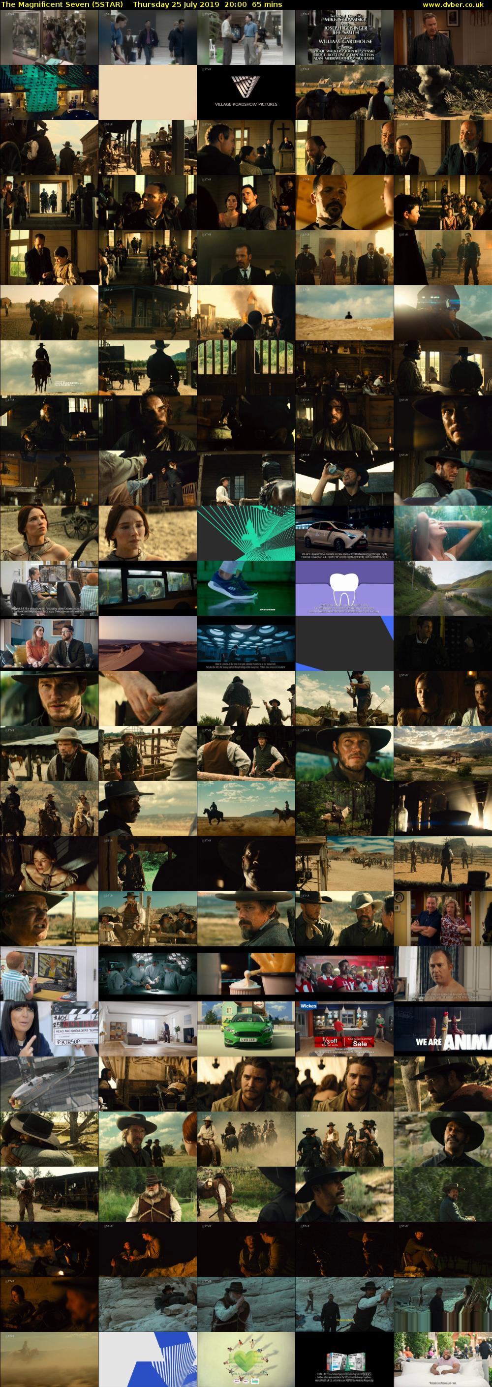 The Magnificent Seven (5STAR) Thursday 25 July 2019 20:00 - 21:05