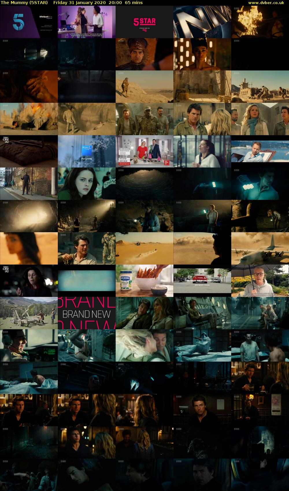 The Mummy (5STAR) Friday 31 January 2020 20:00 - 21:05