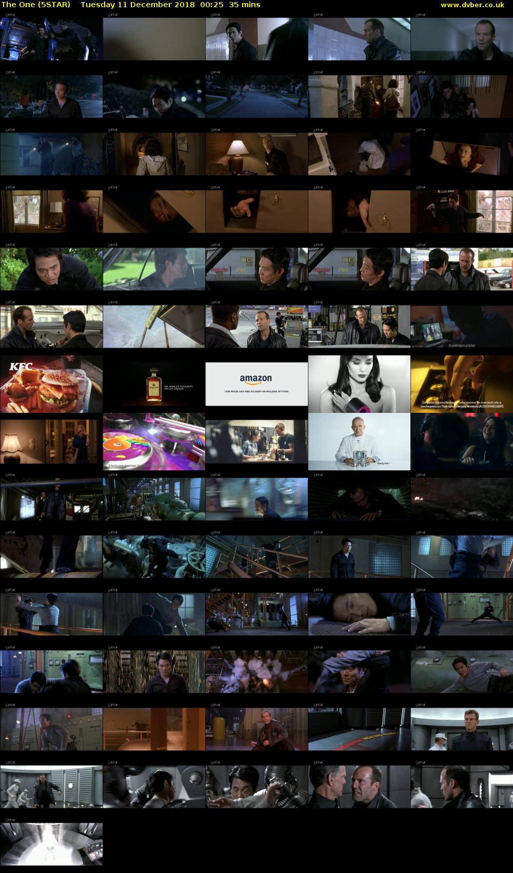 The One (5STAR) Tuesday 11 December 2018 00:25 - 01:00