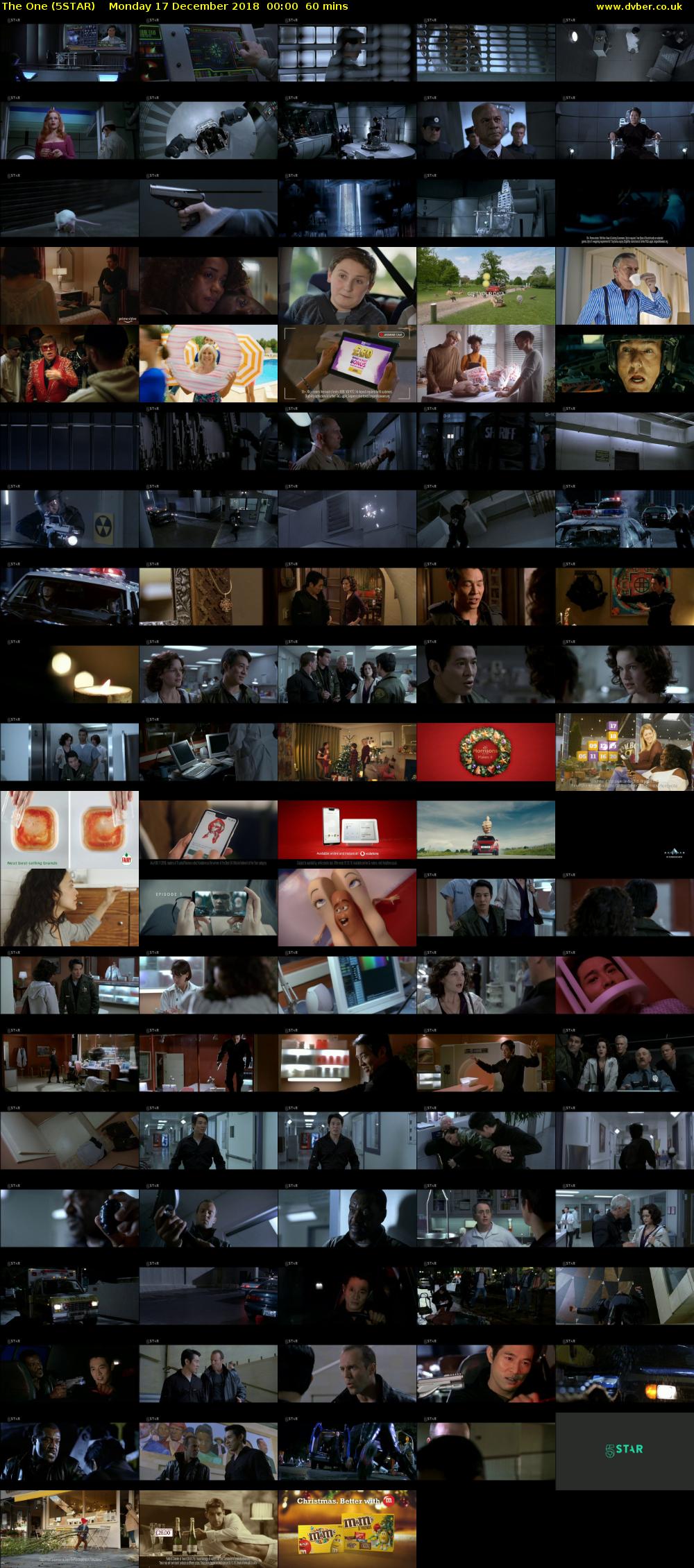 The One (5STAR) Monday 17 December 2018 00:00 - 01:00