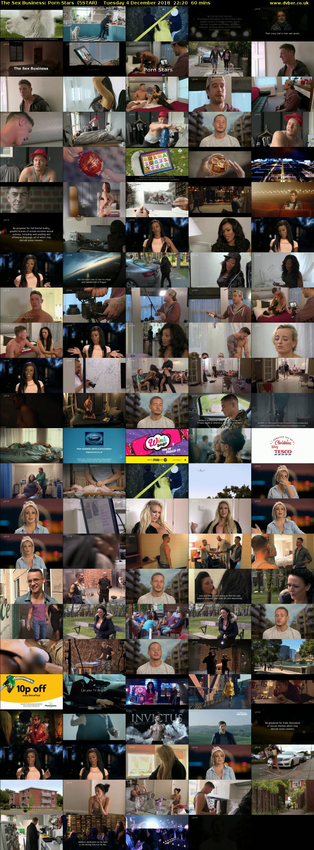 The Sex Business: Porn Stars  (5STAR) Tuesday 4 December 2018 22:20 - 23:20