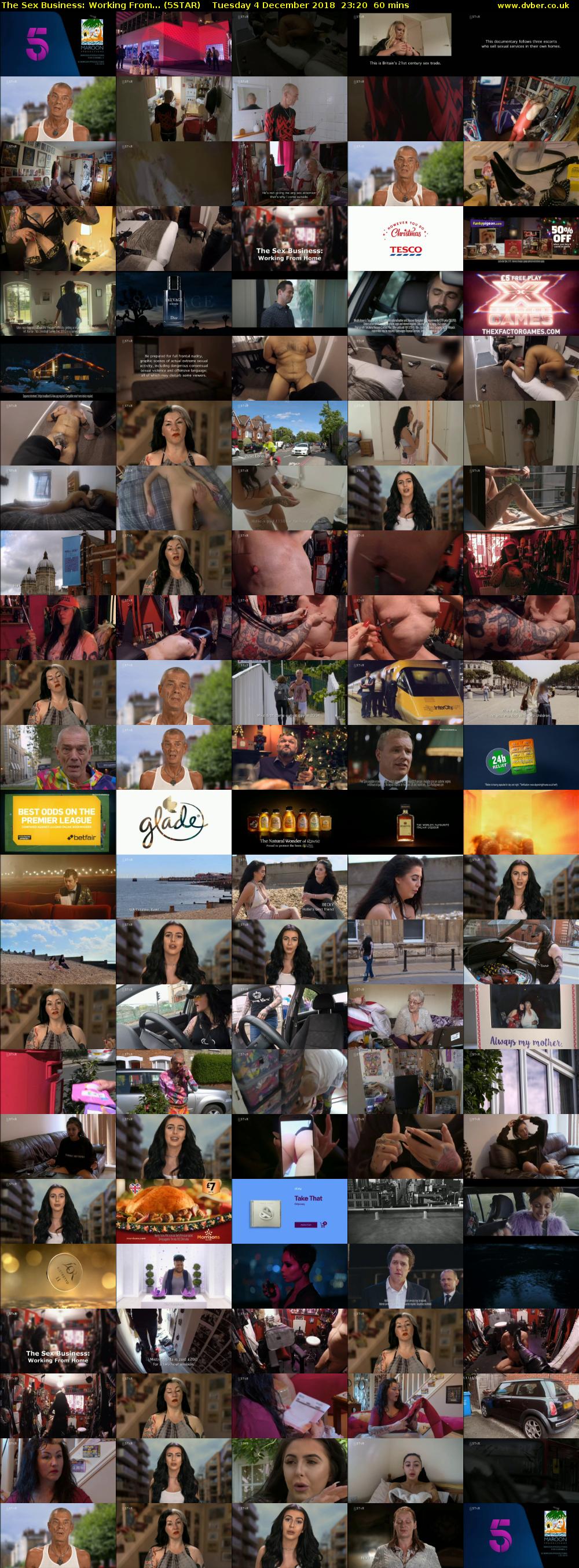 The Sex Business: Working From... (5STAR) Tuesday 4 December 2018 23:20 - 00:20