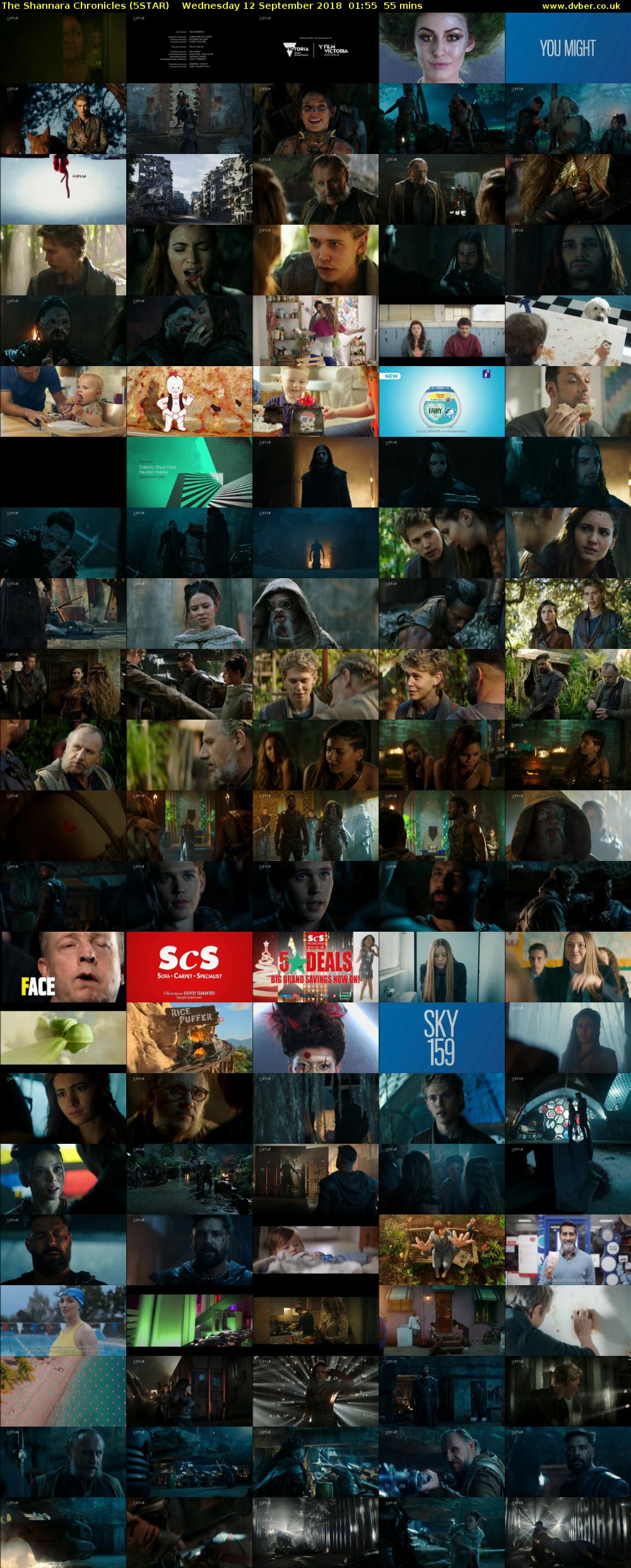 The Shannara Chronicles (5STAR) Wednesday 12 September 2018 01:55 - 02:50