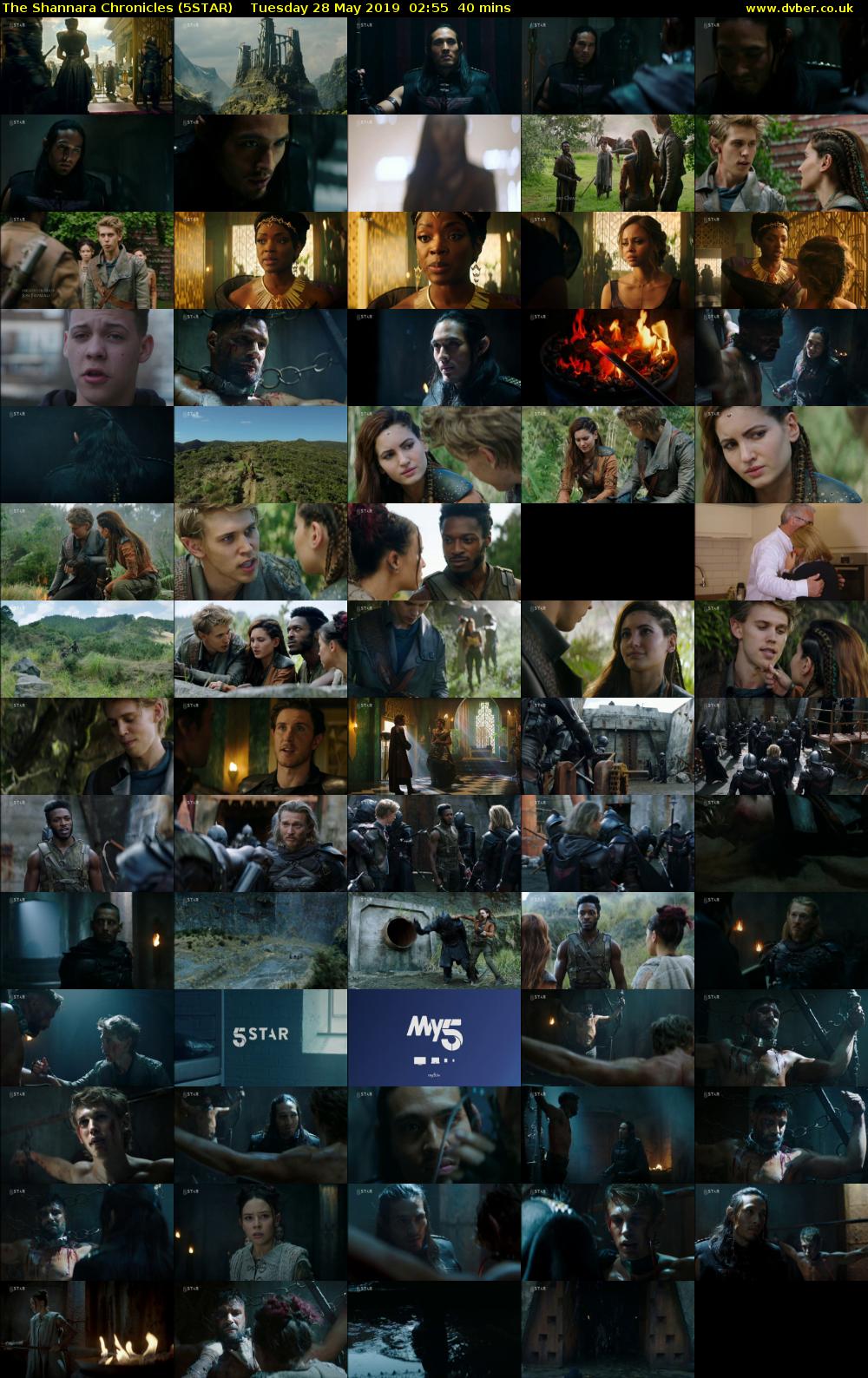 The Shannara Chronicles (5STAR) Tuesday 28 May 2019 02:55 - 03:35