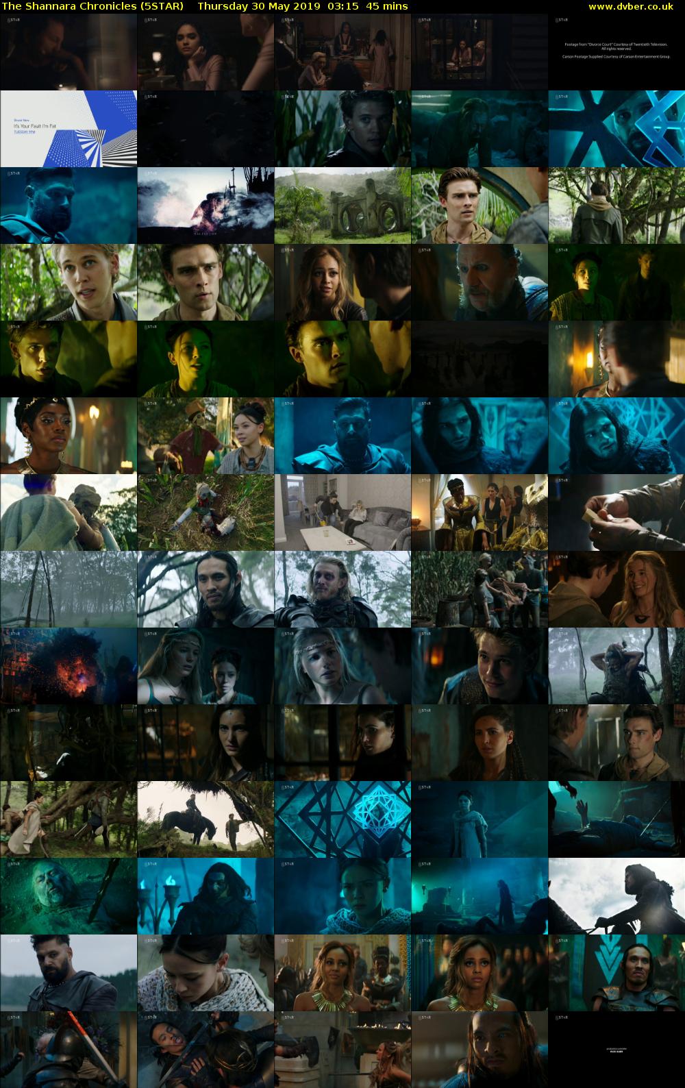 The Shannara Chronicles (5STAR) Thursday 30 May 2019 03:15 - 04:00