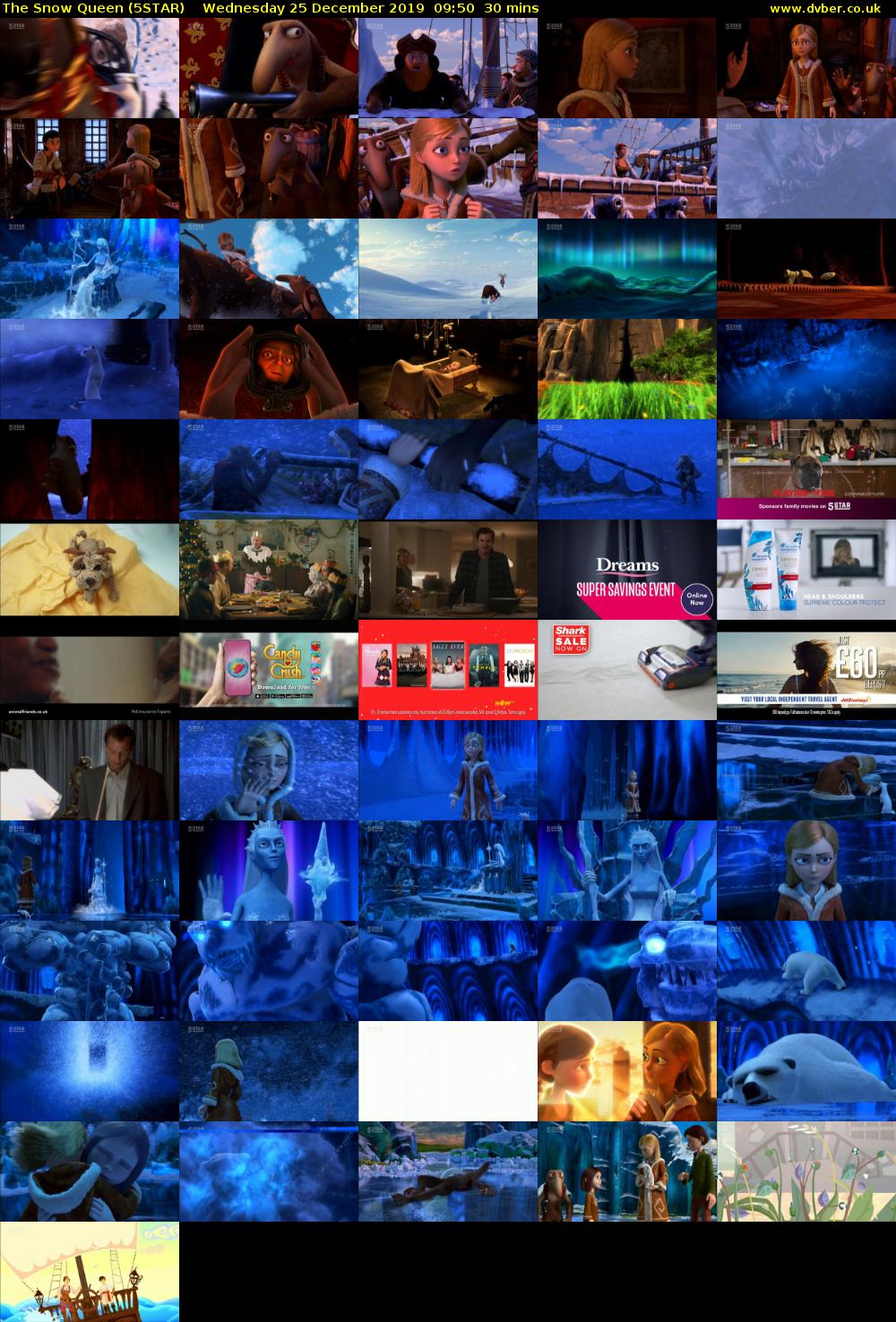 The Snow Queen (5STAR) Wednesday 25 December 2019 09:50 - 10:20