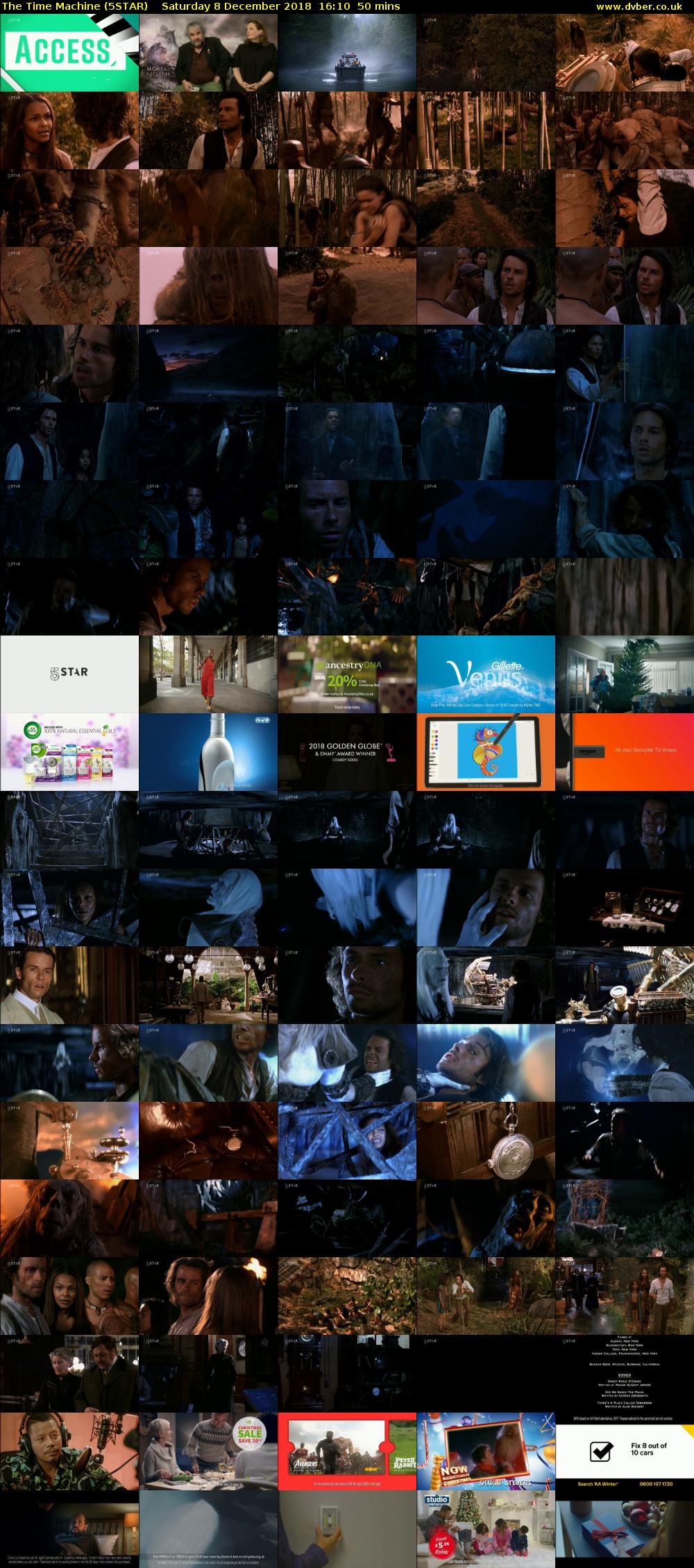 The Time Machine (5STAR) Saturday 8 December 2018 16:10 - 17:00