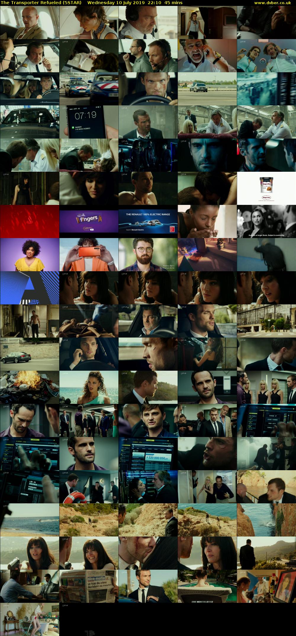 The Transporter Refueled (5STAR) Wednesday 10 July 2019 22:10 - 22:55