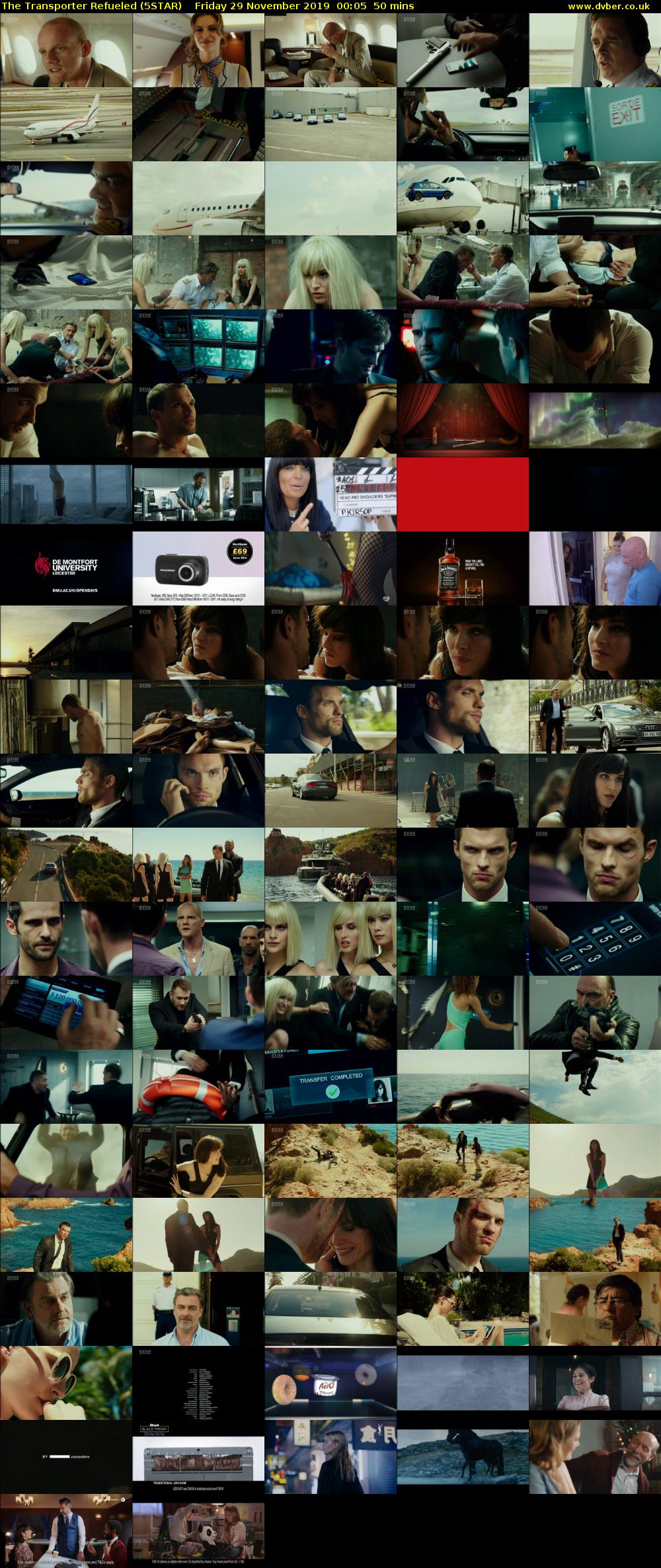 The Transporter Refueled (5STAR) Friday 29 November 2019 00:05 - 00:55